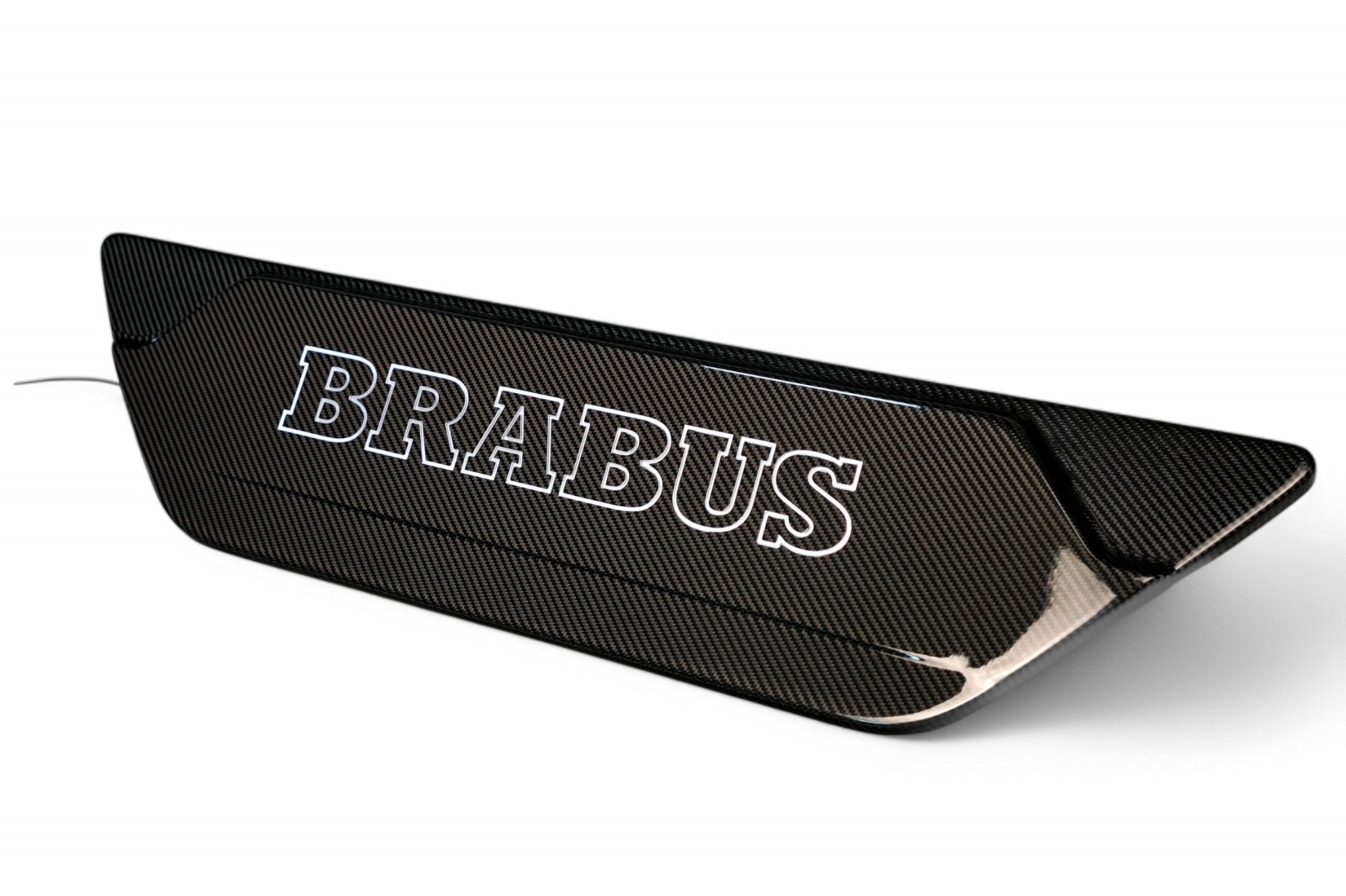 Carbon Rear Door Attachment with LED Brabus Logo for Mercedes-Benz W463A / W465