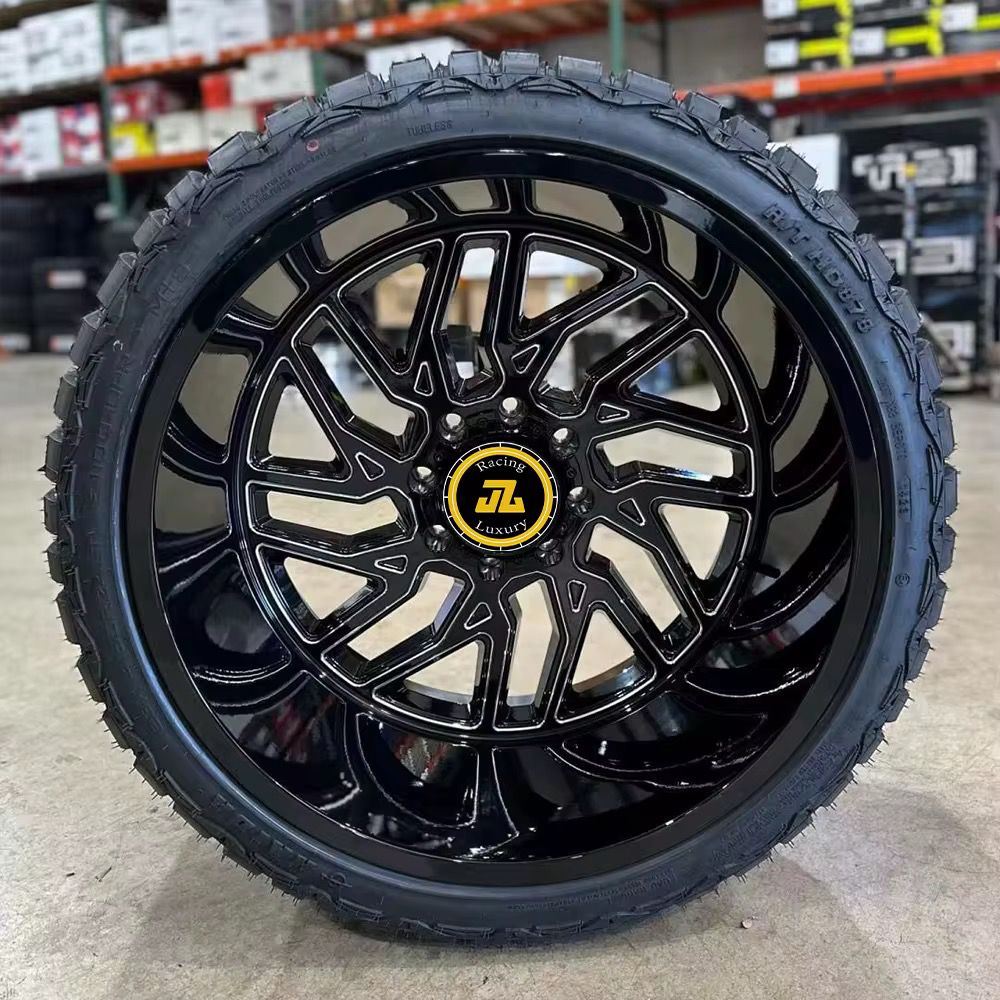 2-Piece Forged Black Sapphire Rims for Mercedes-Benz G-Class W463 / W463A / W465 R20–R24