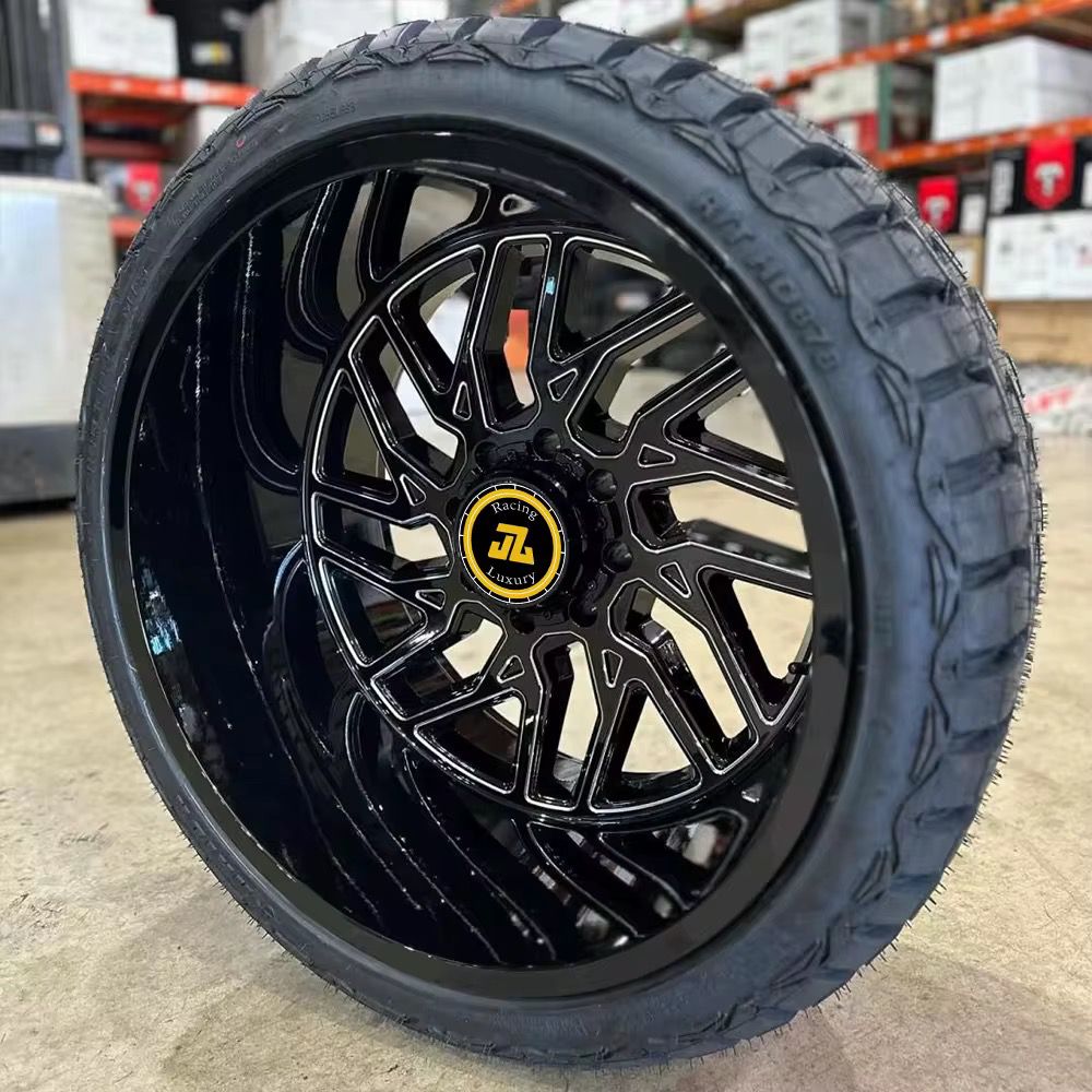 2-Piece Forged Black Sapphire Rims for Mercedes-Benz G-Class W463 / W463A / W465 R20–R24