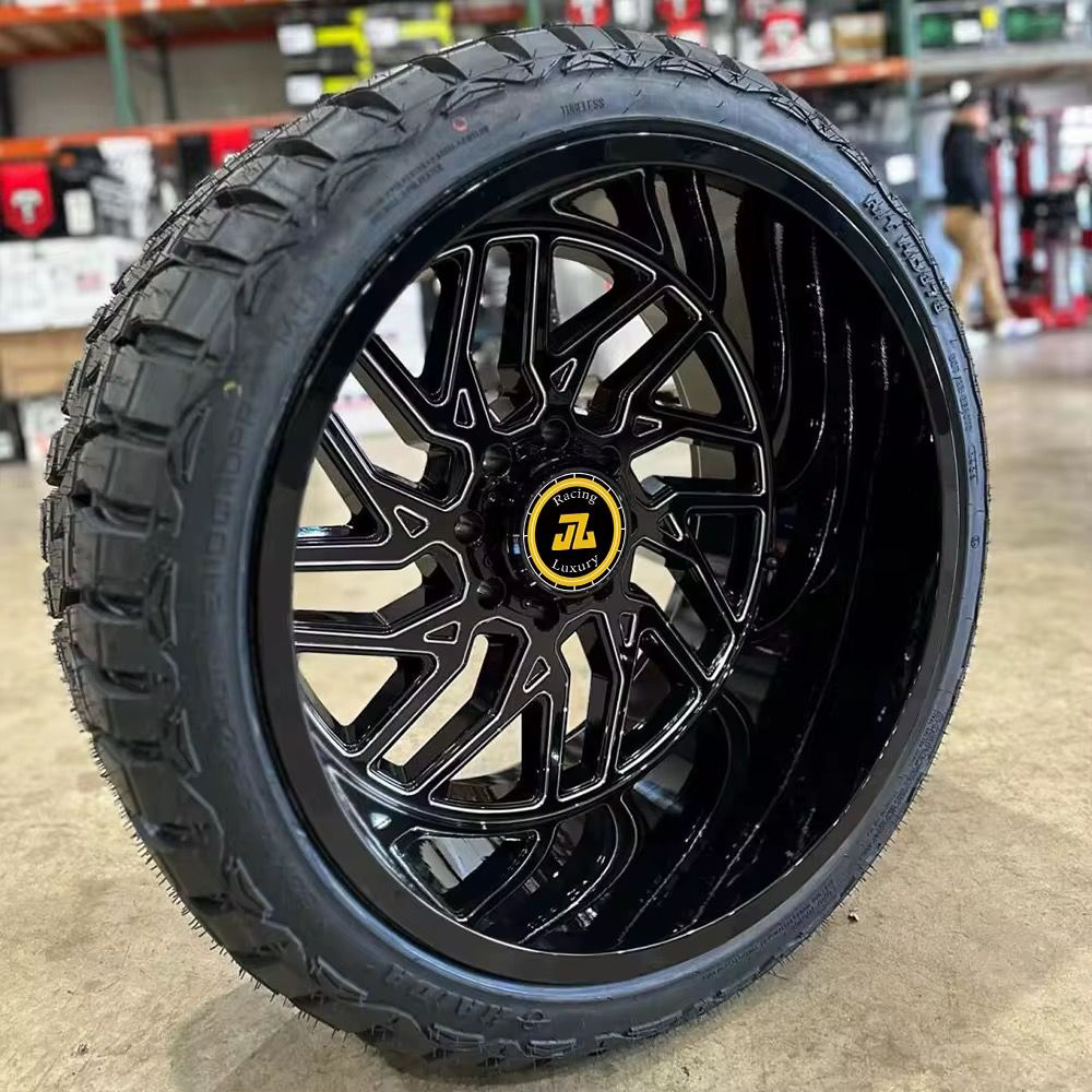 2-Piece Forged Black Sapphire Rims for Mercedes-Benz G-Class W463 / W463A / W465 R20–R24