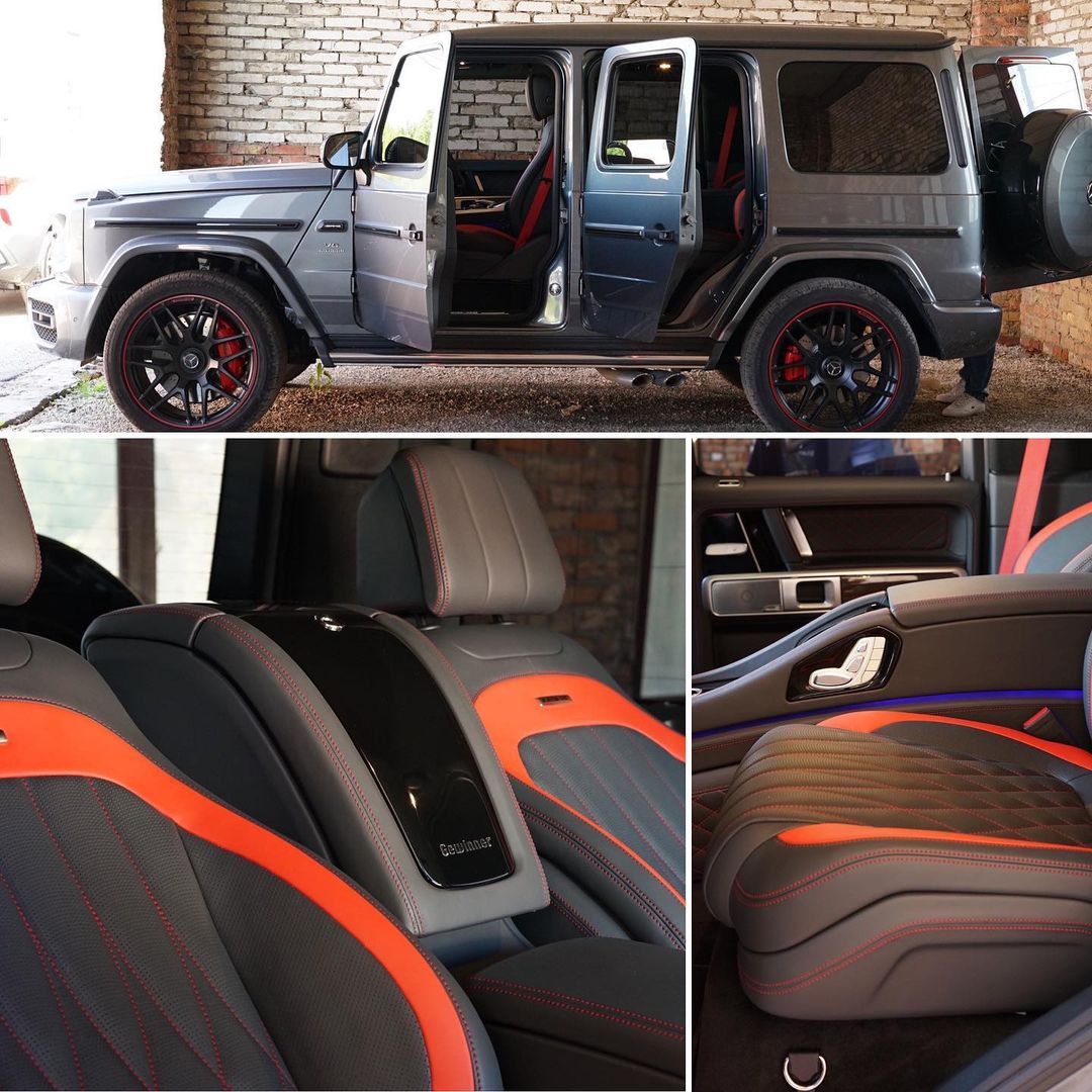 Separate Multicontour Rear Seats with Central Multifunctional Panel for Mercedes-Benz W463A W464 - Custom Class