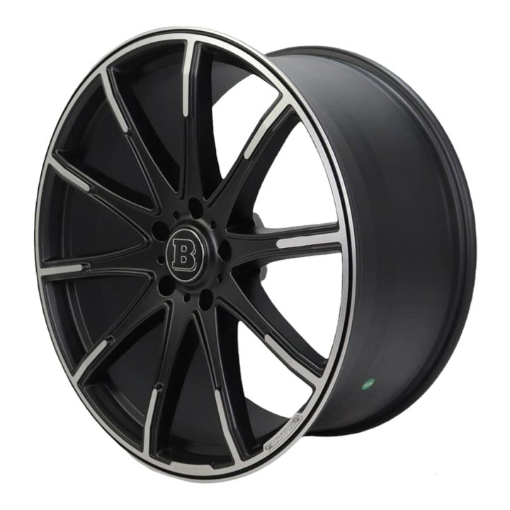 22R Brabus Monoblock Z Platinum Rims for Mercedes-Benz W463 W463A W464 G-Class - Custom Class