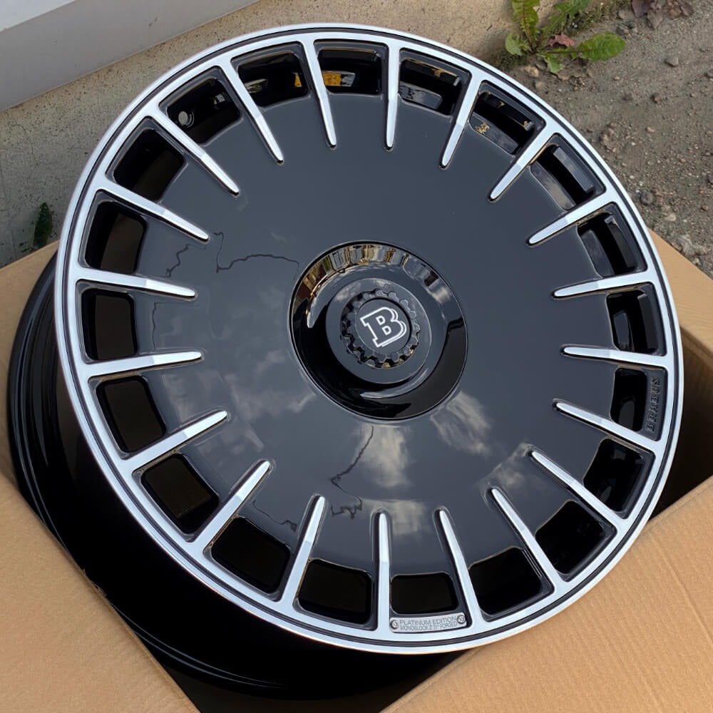 Custom Class Monoblock ZM Platinum 24-inch forged wheels for Mercedes W463A