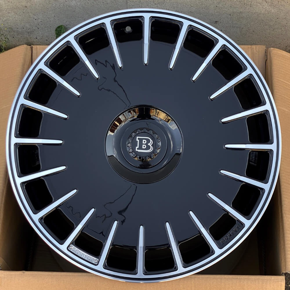 Custom Class Monoblock ZM Platinum 24-inch forged wheels for Mercedes W463A