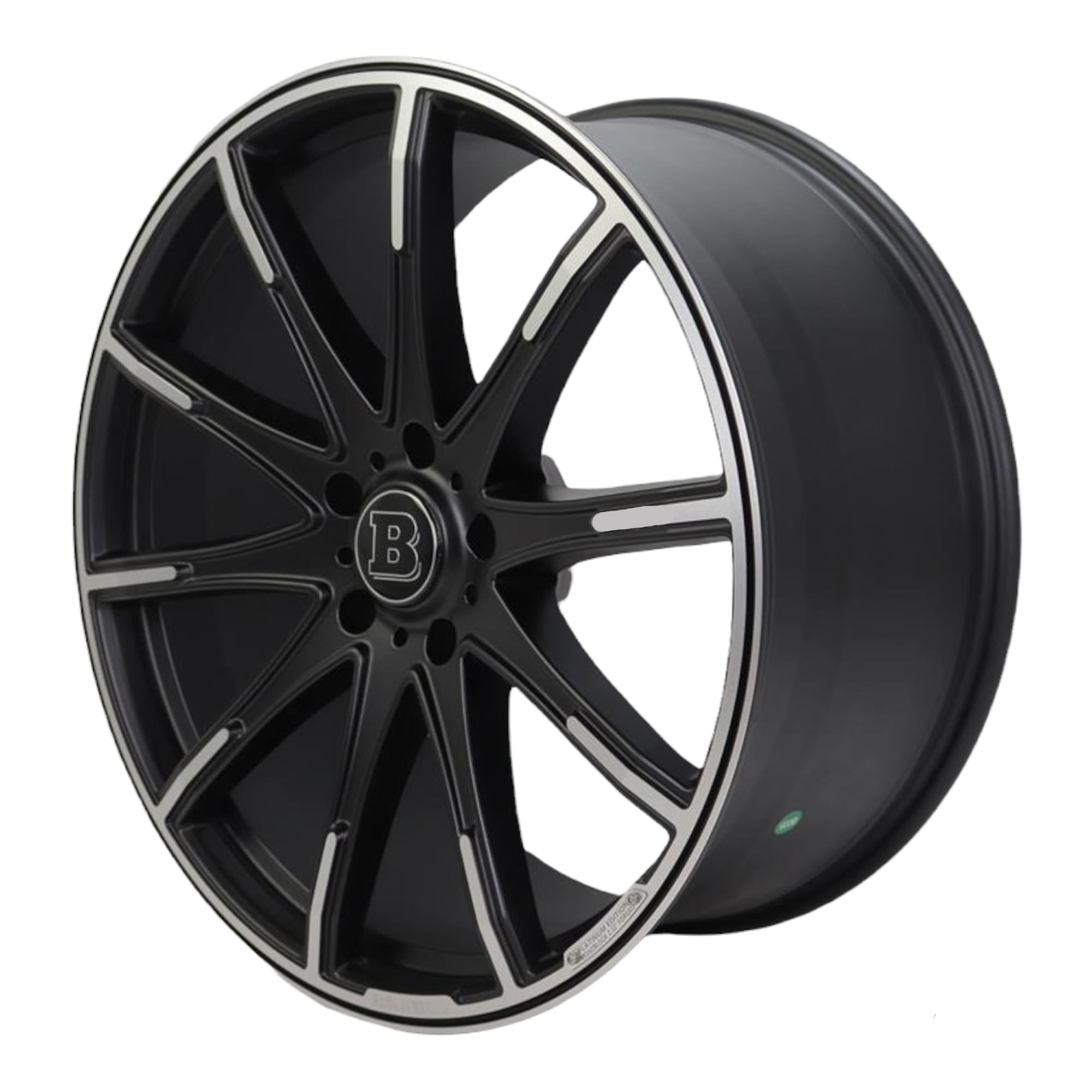 24R Brabus Monoblock Z Platinum Wheels (Rims) for Mercedes G Class W463A W463 - Custom Class