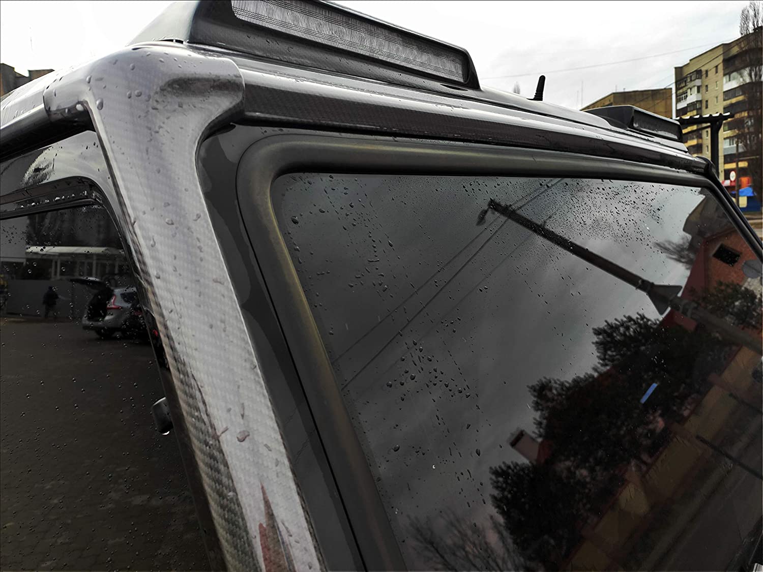 Carbon windscreen frame trim A-pillar covers for Mercedes-Benz G-Class W463 - Custom Class