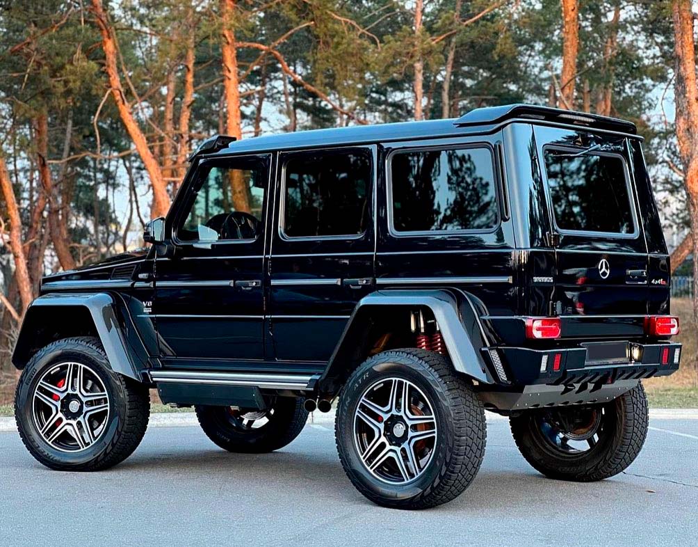 4x4 conversion kit BRABUS for Mercedes-Benz W463.