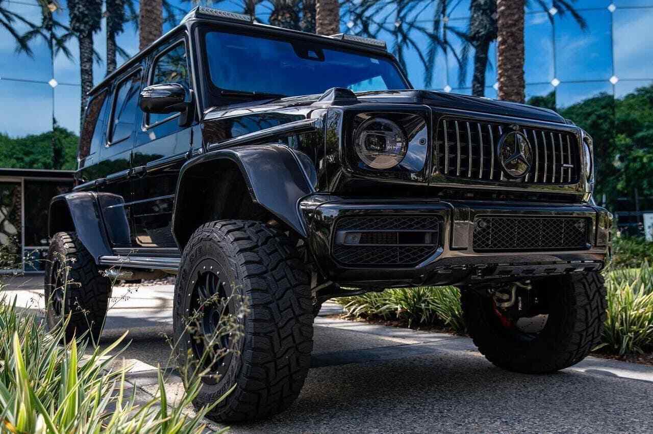 4x4 Squared carbon fender flares set for W463A G Wagon 2018+ - Custom Class