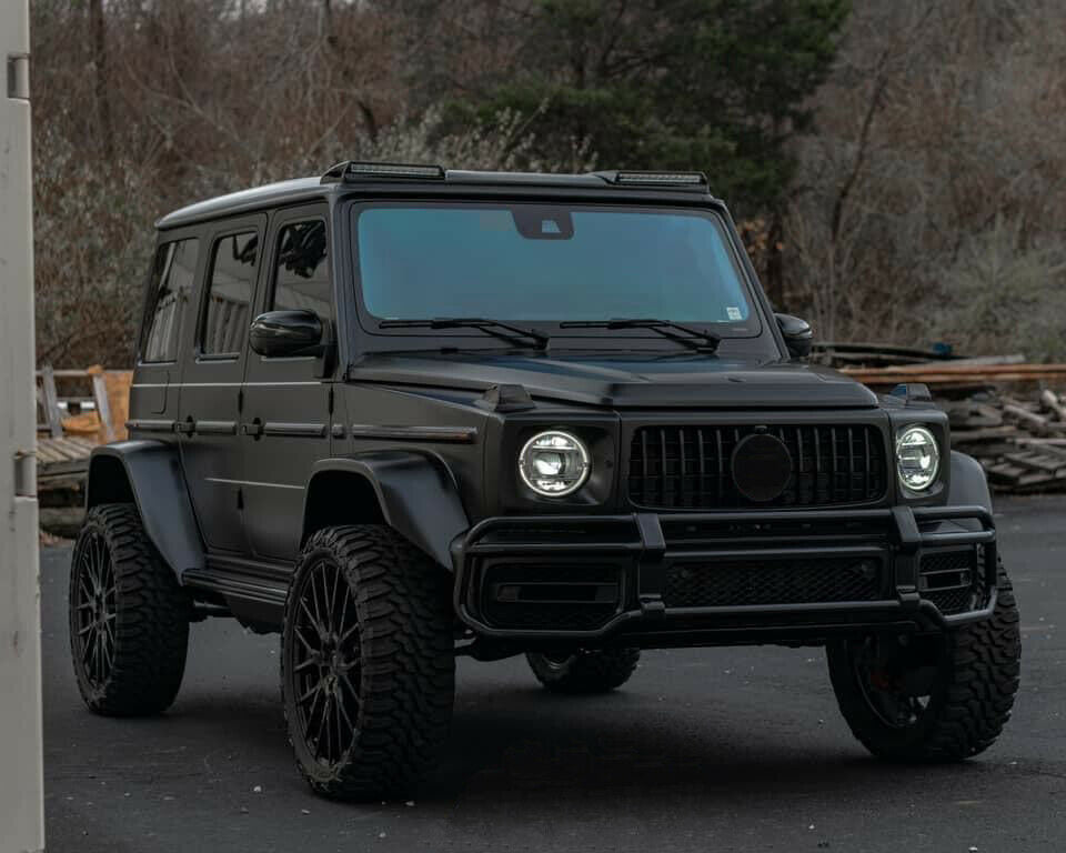 4x4 Squared carbon fender flares set for W463A G Wagon 2018+ - Custom Class