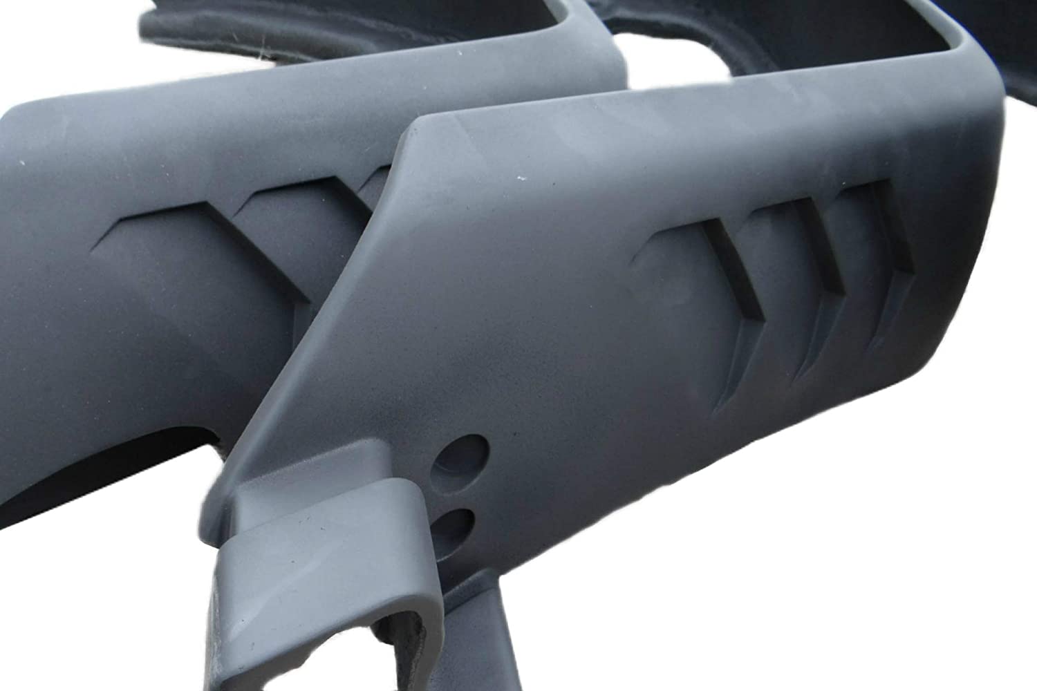 4x4 Squared Custom Class fiberglass fender flares exclusive with LEDs for Mercedes W463 G Wagon - Custom Class