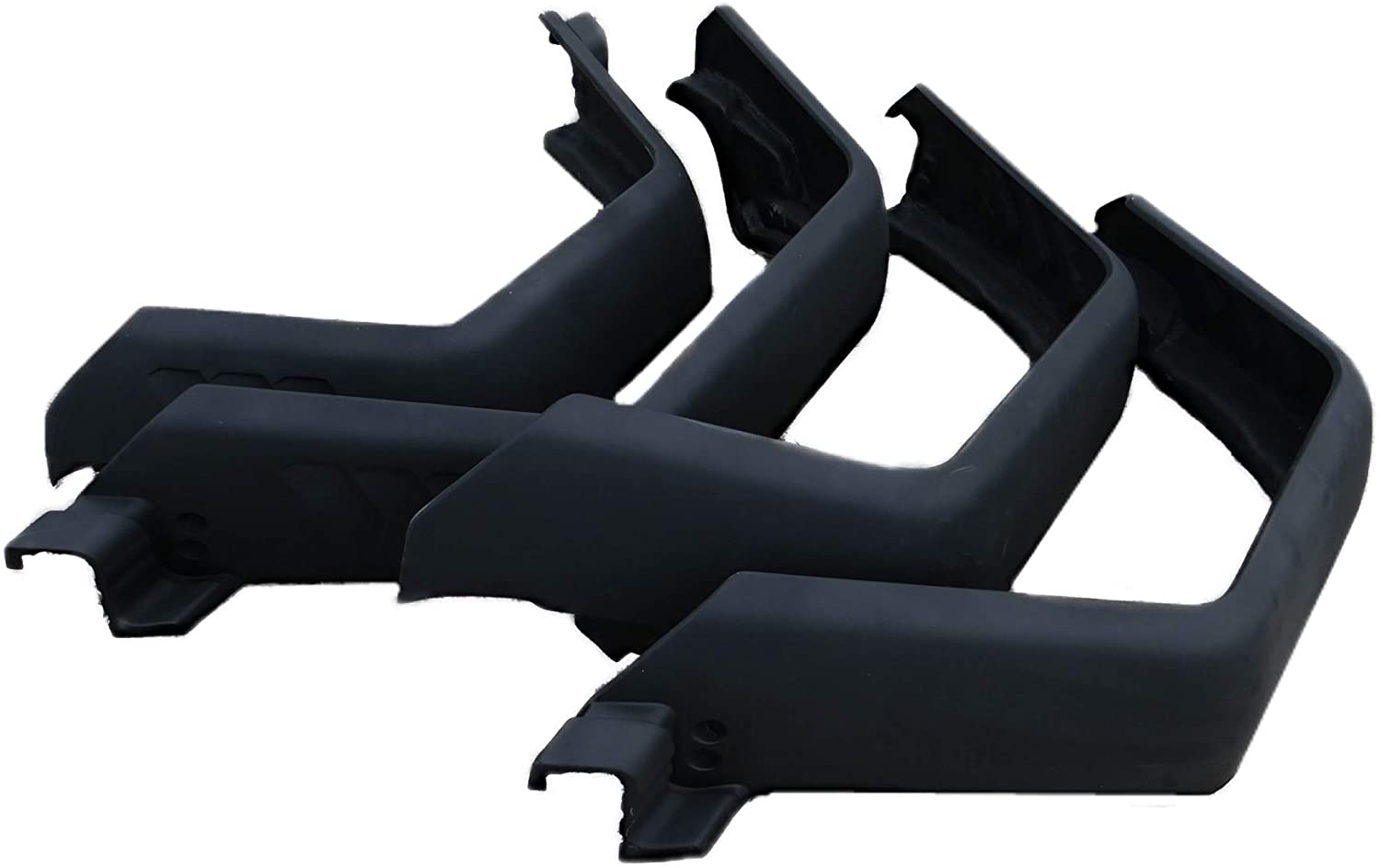 4x4 Squared Custom Class fiberglass fender flares exclusive with LEDs for Mercedes W463 G Wagon - Custom Class