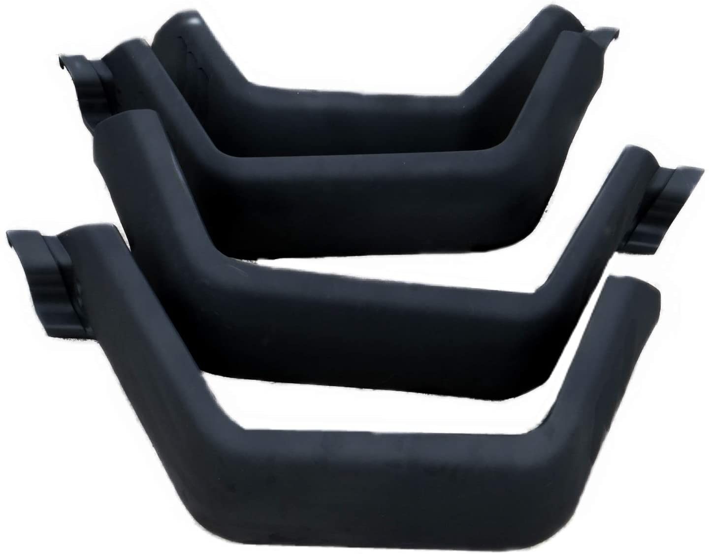 4x4 Squared Custom Class fiberglass fender flares exclusive with LEDs for Mercedes W463 G Wagon - Custom Class