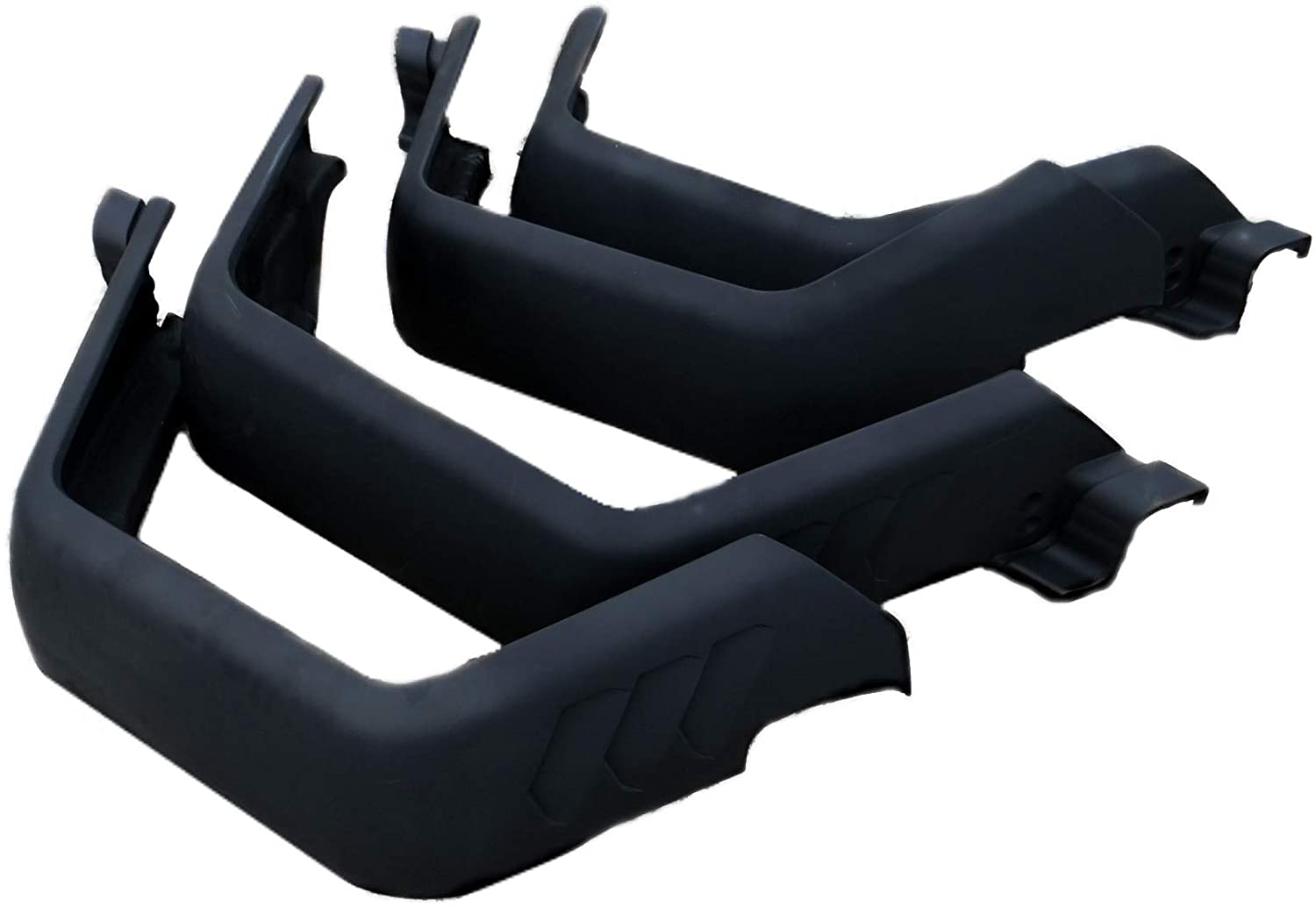 4x4 Squared Custom Class fiberglass fender flares exclusive with LEDs for Mercedes W463 G Wagon - Custom Class