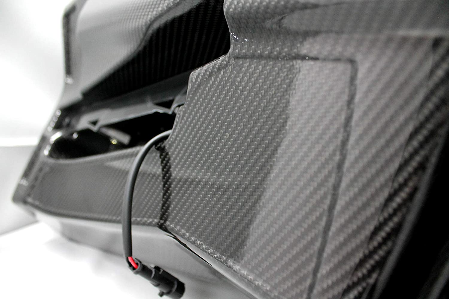 6x6 4x4 Squared Brabus Front Roof Carbon Spoiler with LEDs for Mercedes W463 G Wagon - Custom Class
