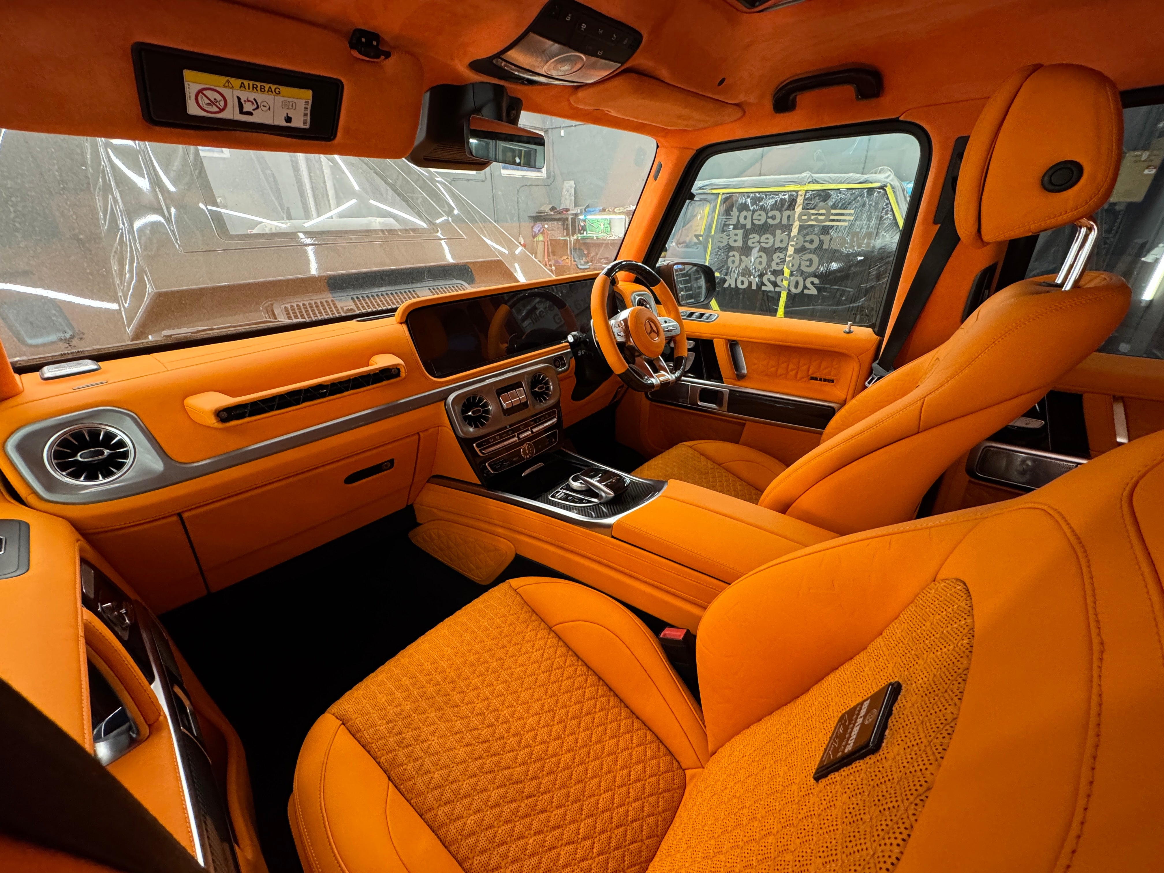 6x6 Conversion kit Brabus 900 XLP for Mercedes-Benz W463A G-Class 2018+ - Custom Class