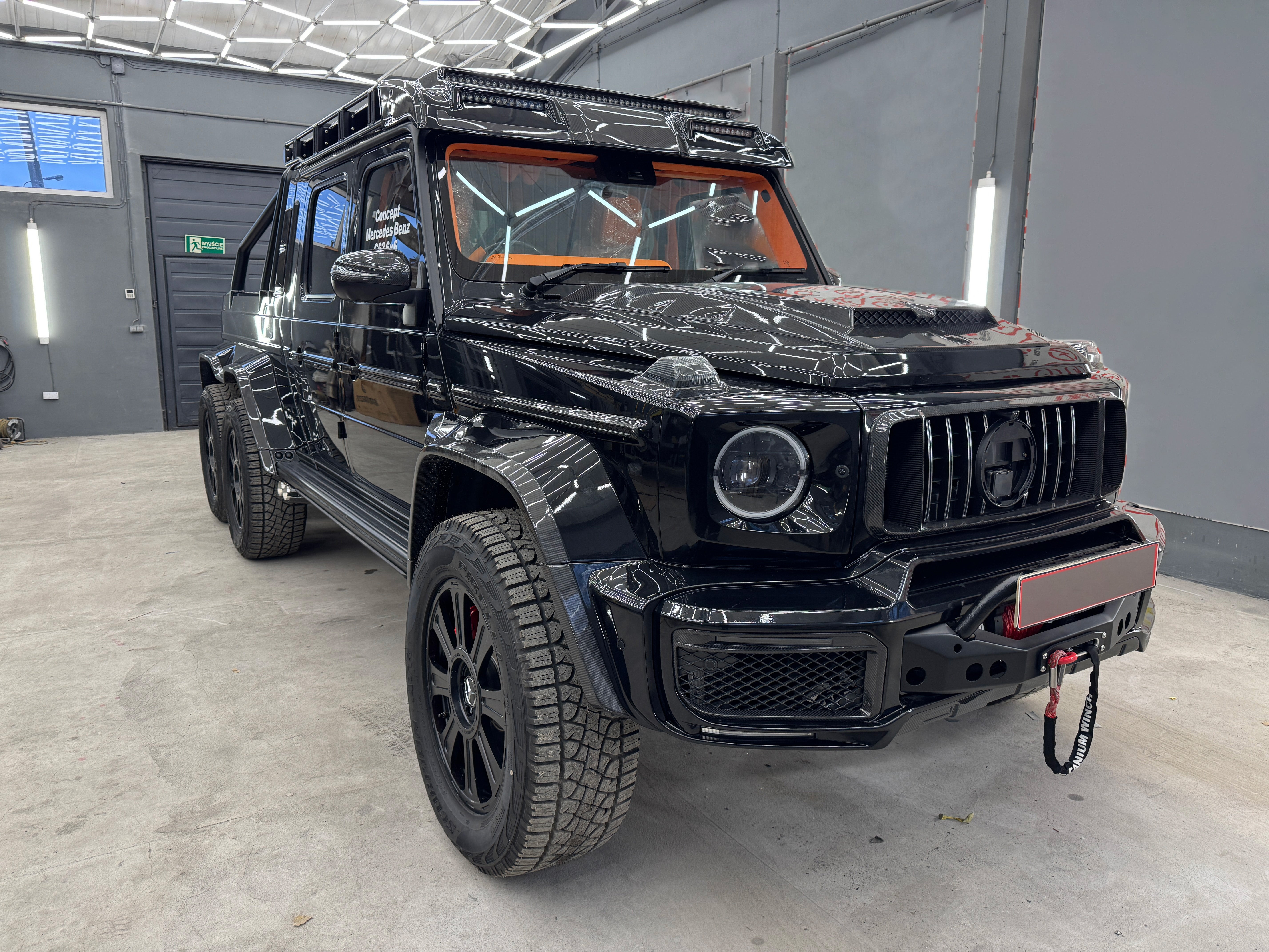 6x6 Conversion kit Brabus 900 XLP for Mercedes-Benz W463A G-Class 2018+ - Custom Class