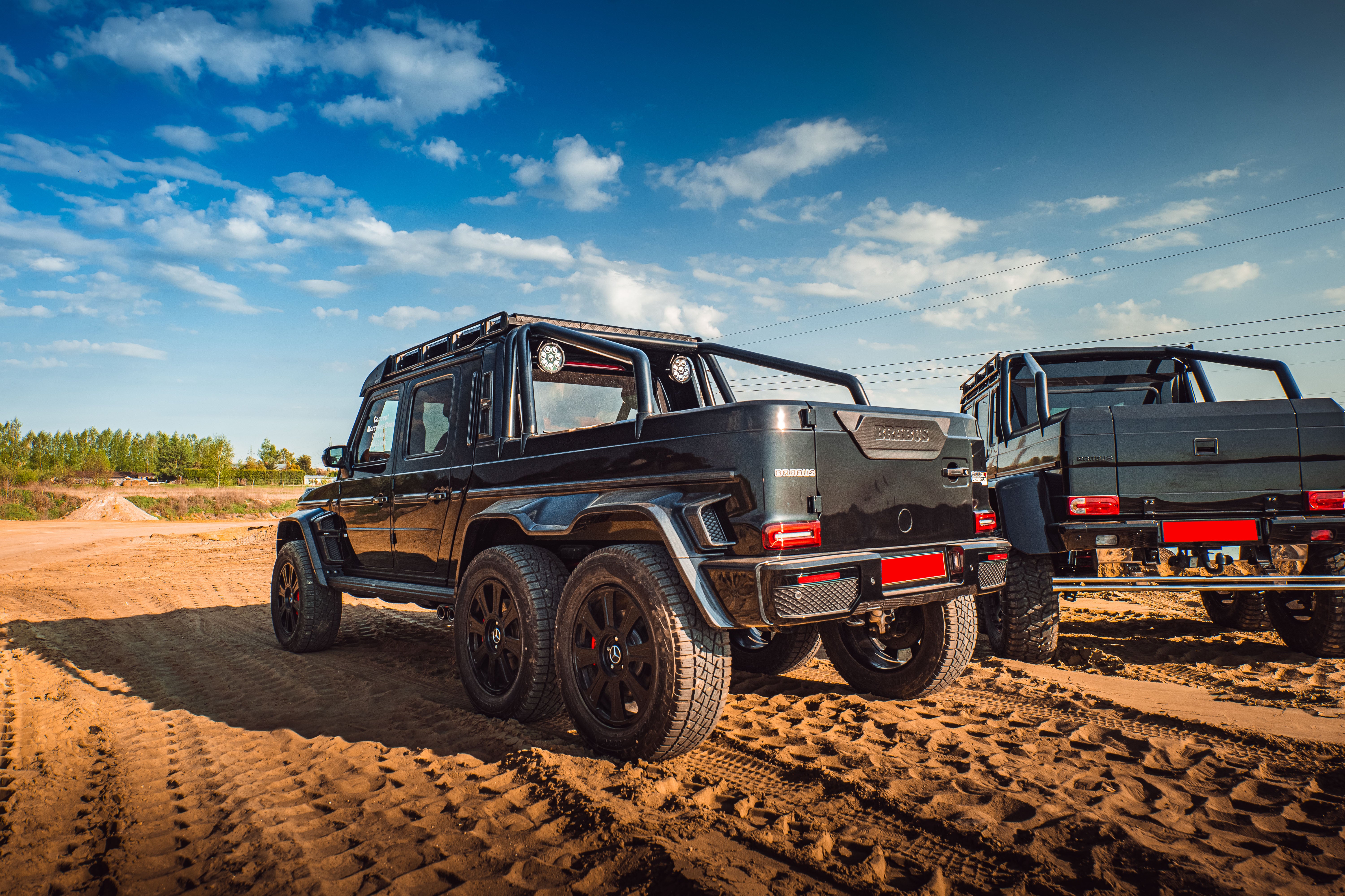 6x6 Conversion kit Brabus 900 XLP for Mercedes-Benz W463A G-Class 2018+ - Custom Class