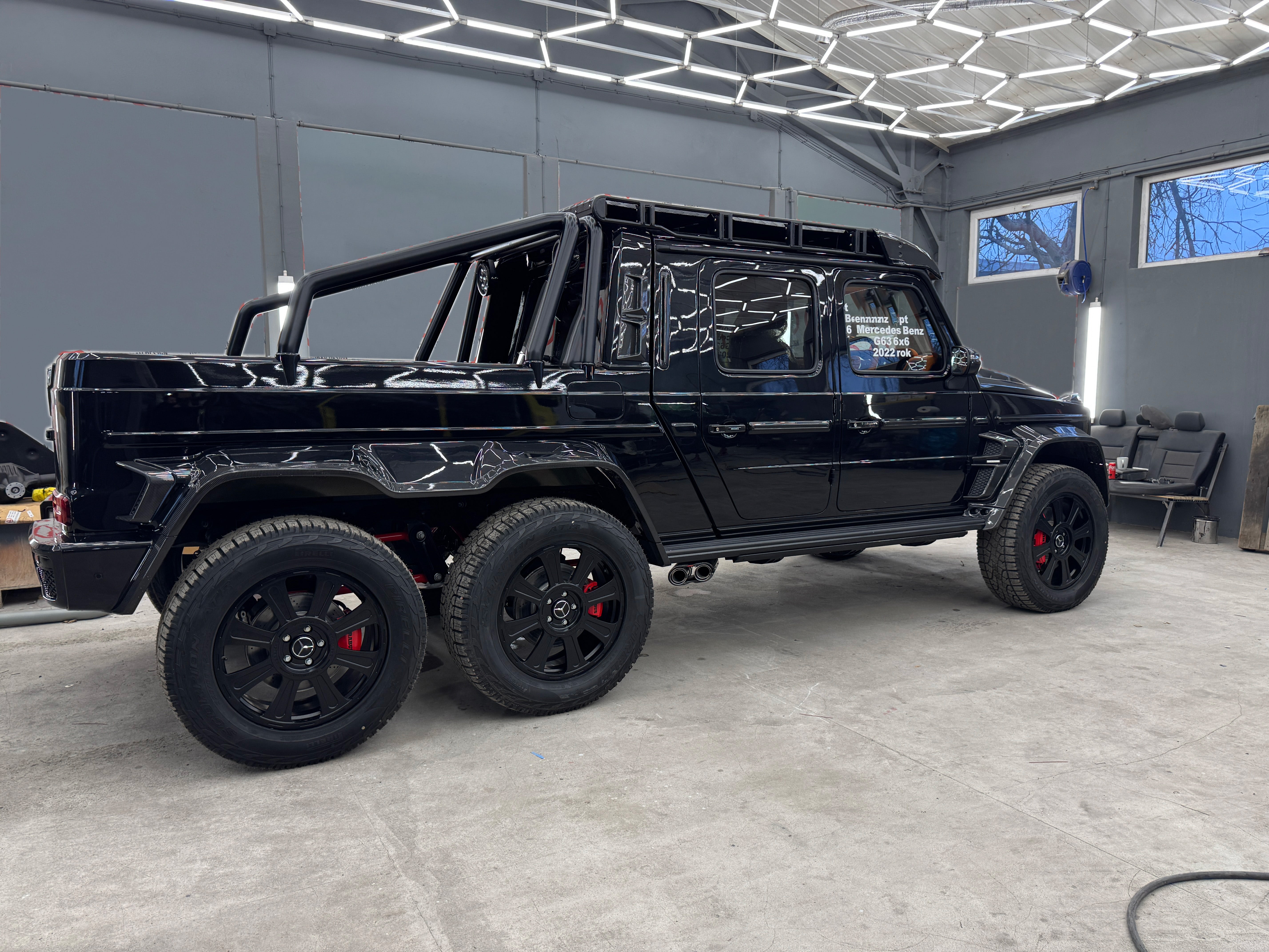6x6 Conversion kit Brabus 900 XLP for Mercedes-Benz W463A G-Class 2018+ - Custom Class
