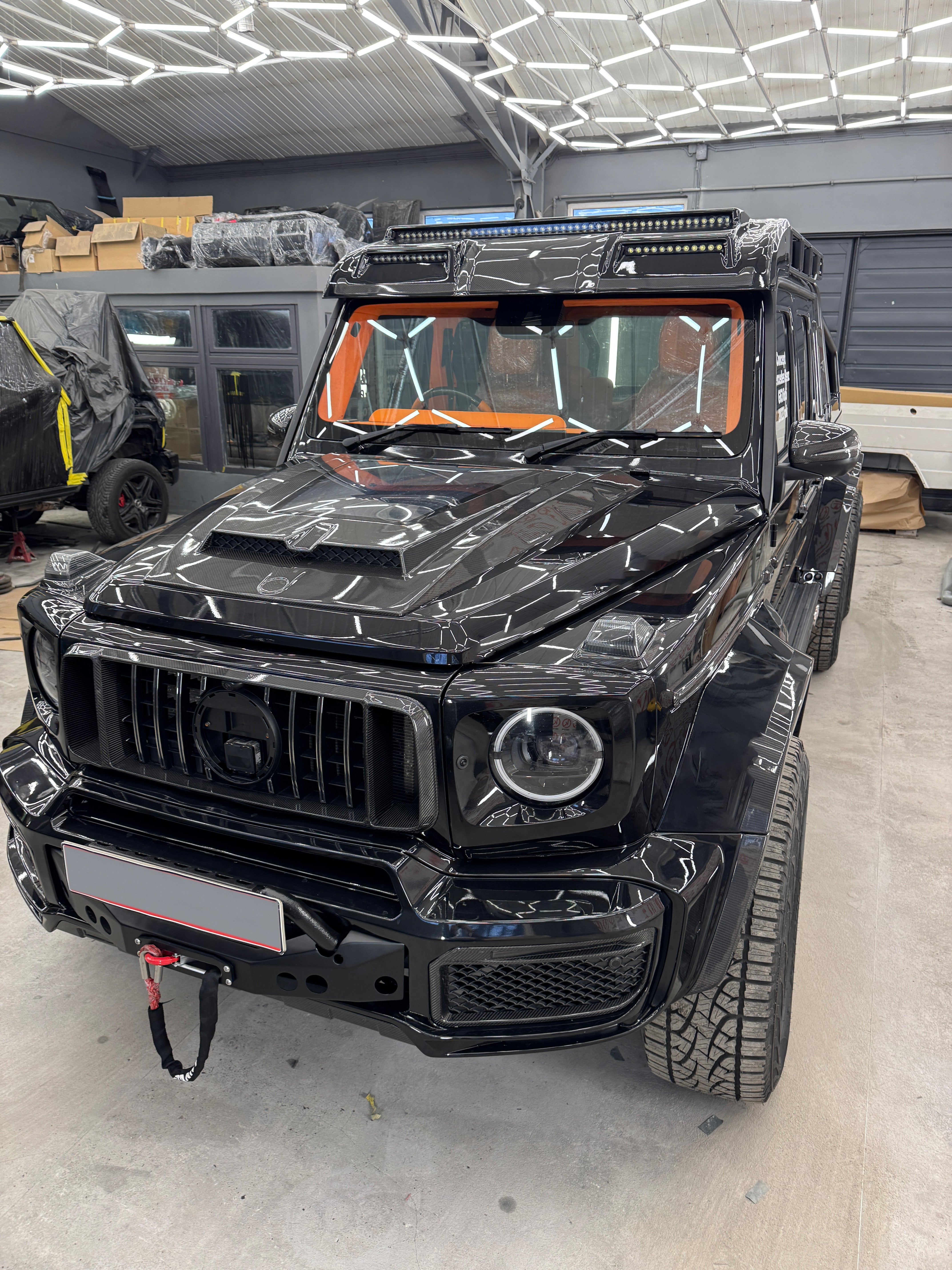 6x6 Conversion kit Brabus 900 XLP for Mercedes-Benz W463A G-Class 2018+ - Custom Class