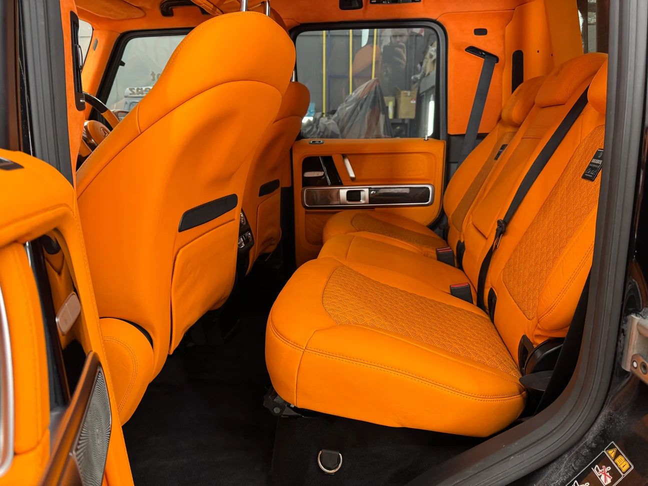 6x6 Interior Upholstery Trim Remanufacture for Mercedes-Benz W463A G-Class