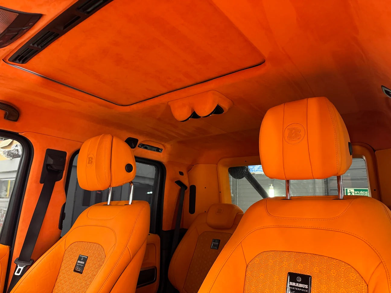 6x6 Interior Upholstery Trim Remanufacture for Mercedes-Benz W463A G-Class