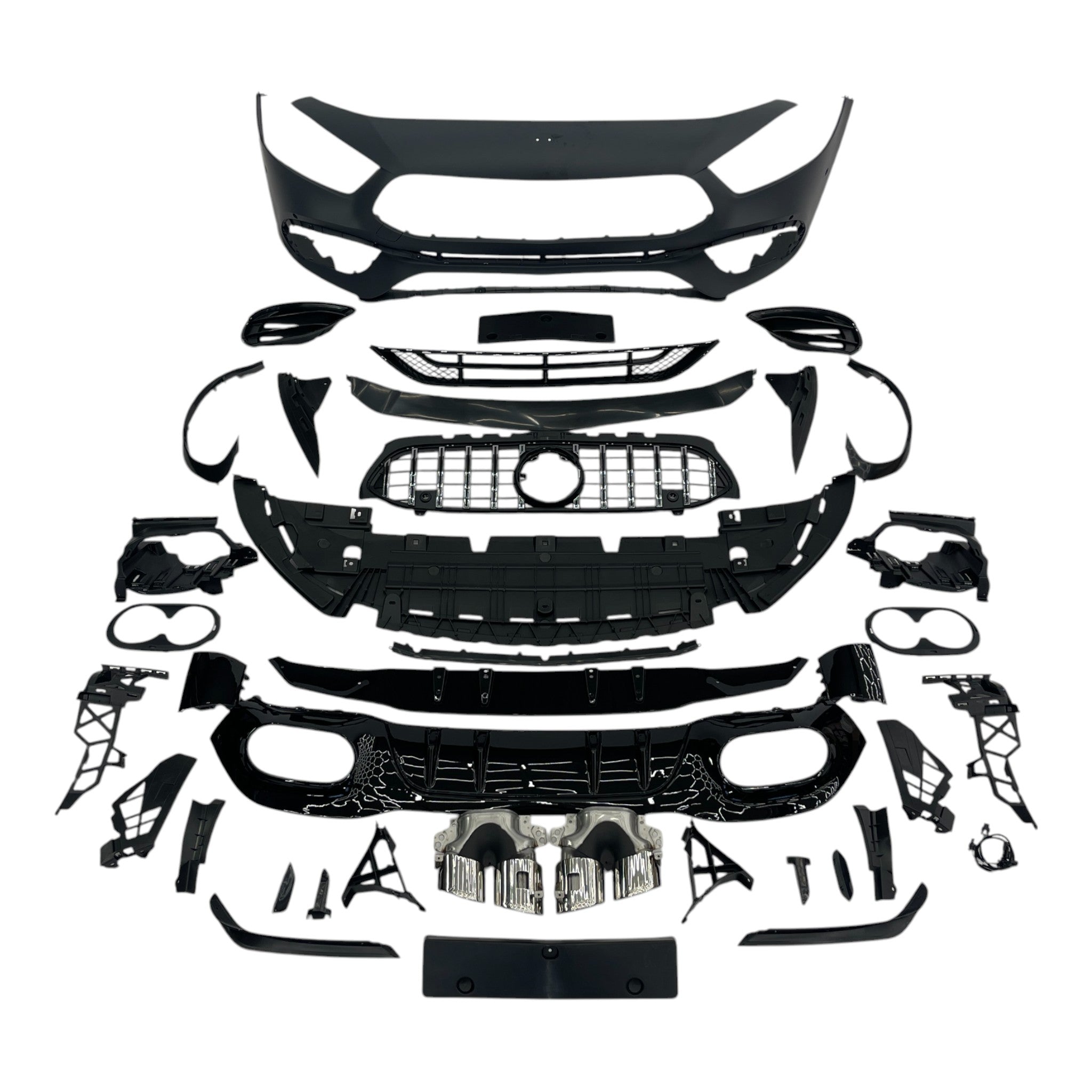 A45 AMG Body Kit for Mercedes-Benz A-Class W177 2018+ - Custom Class