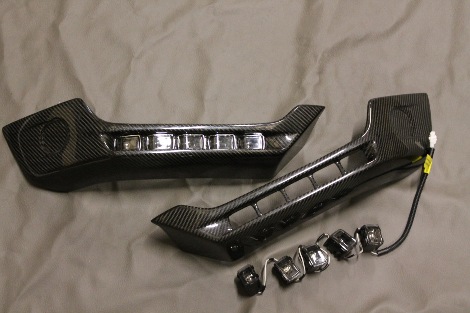 Nolden led drl for front bumper Brabus style Spoiler Mercedes W463 1979-2018 - Custom Class