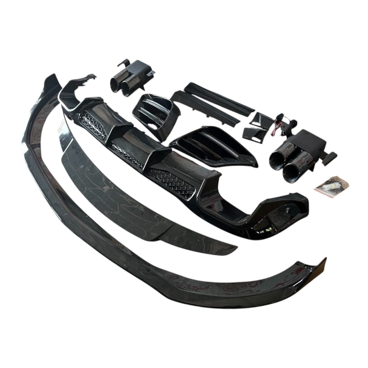 ABS Plastic Brabus Exterior Bodykit for Mercedes-Benz S-Class W223 AMG - Custom Class