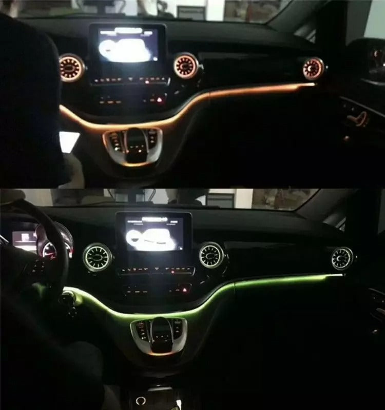 Air vent ambient LED light deflectors Brabus for Mercedes G-class W463A W464 G63 AMG - Custom Class