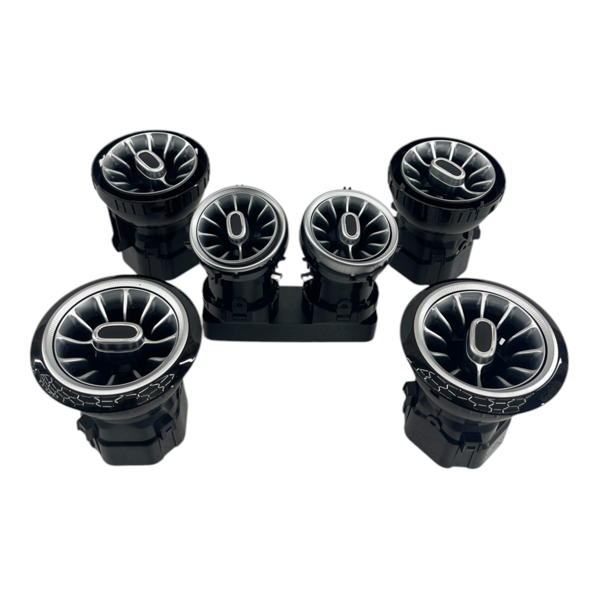 Air vent ambient LED light deflectors for Mercedes G-class W463A W464 G63 AMG - Custom Class