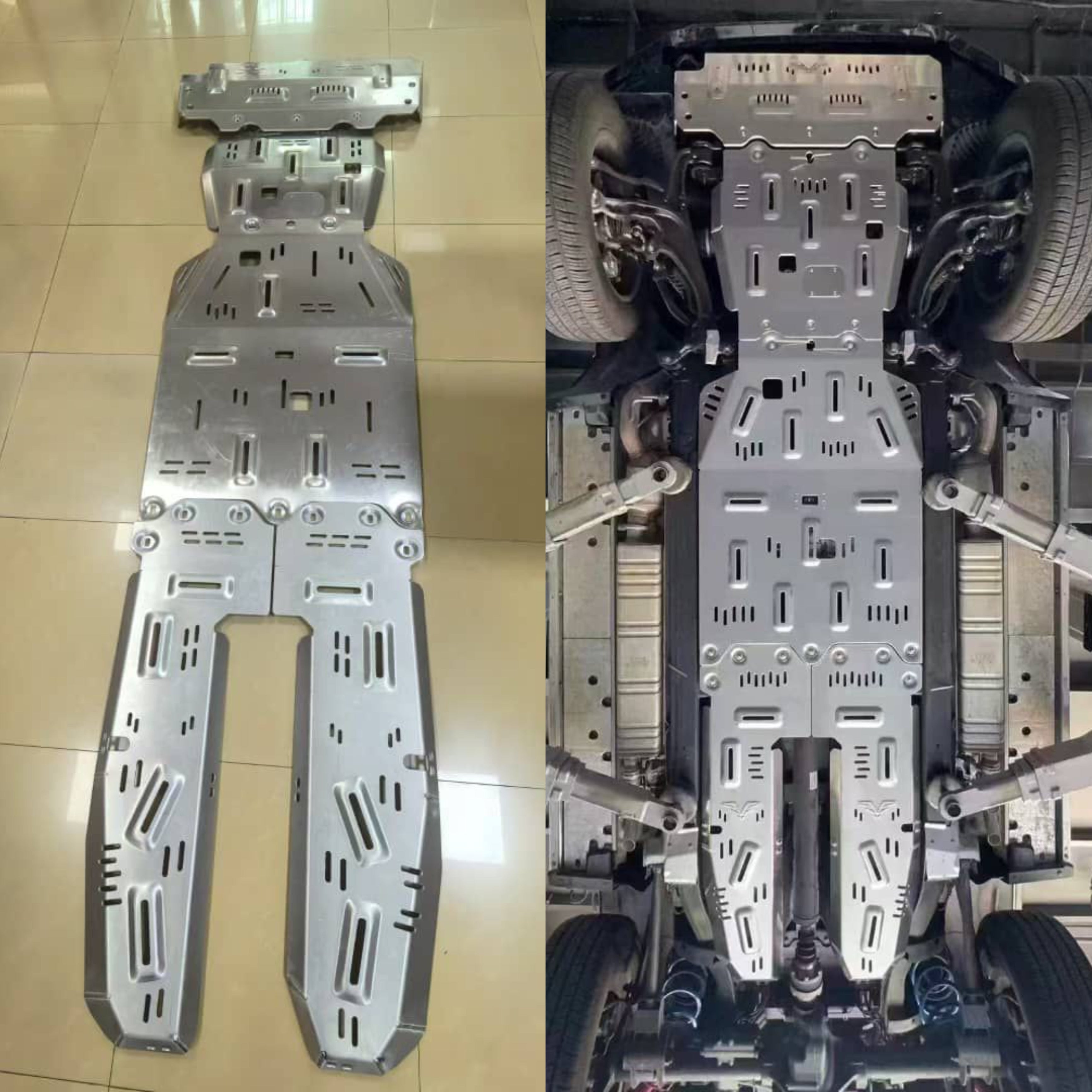 Aluminum Underbody Protection for Mercedes G-Class W463A / W465 - Custom Class