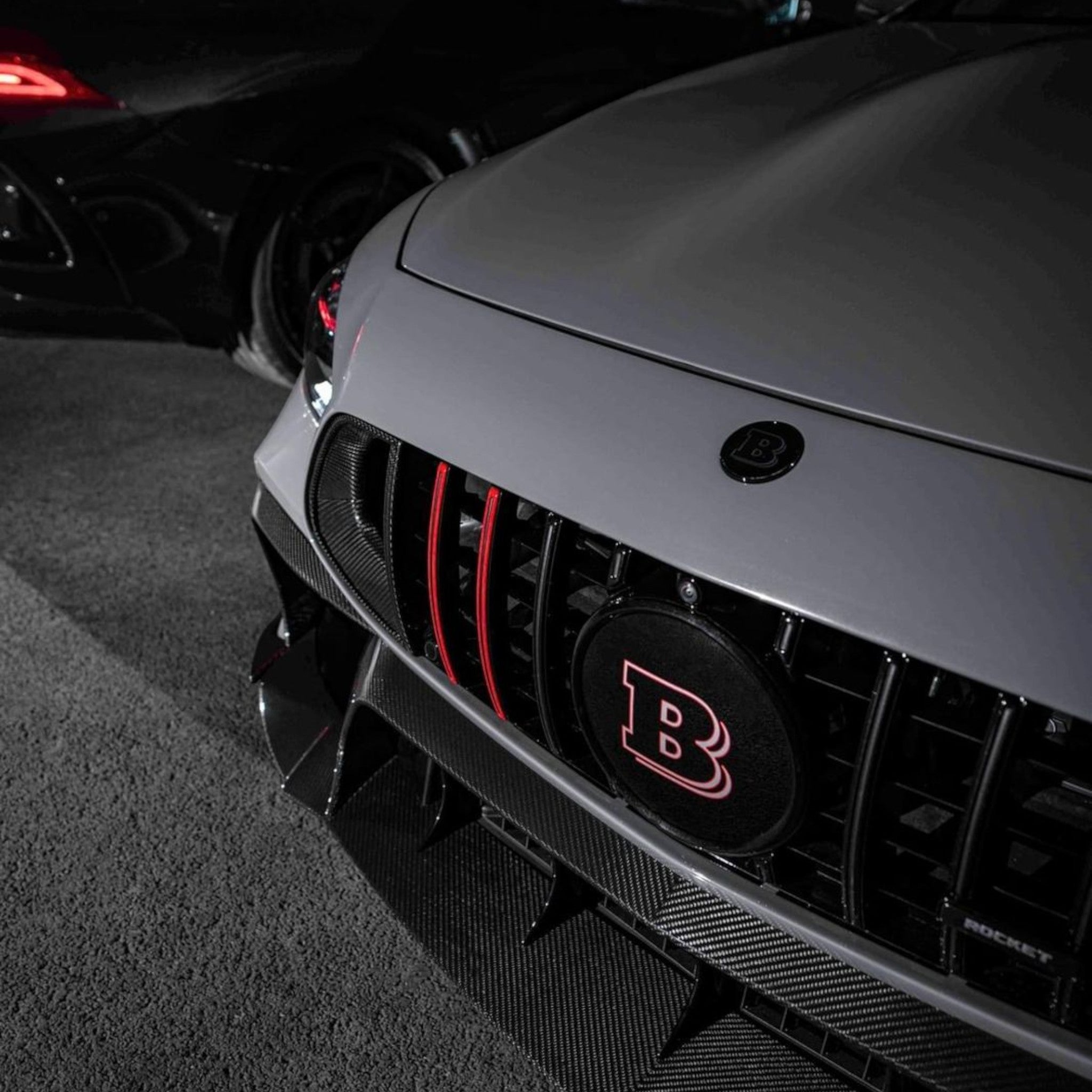 BRABUS Rocket 1000 body kit with carbon fiber for Mercedes-Benz GT 4 door Coupe - Custom Class