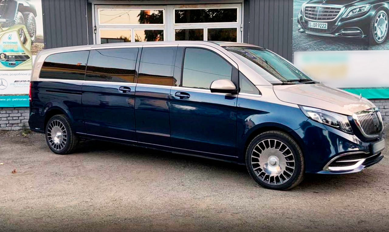 Body Extension 50, 60, 70 cm for Mercedes-Benz Vito 2014–2019 (Full Service) - Custom Class