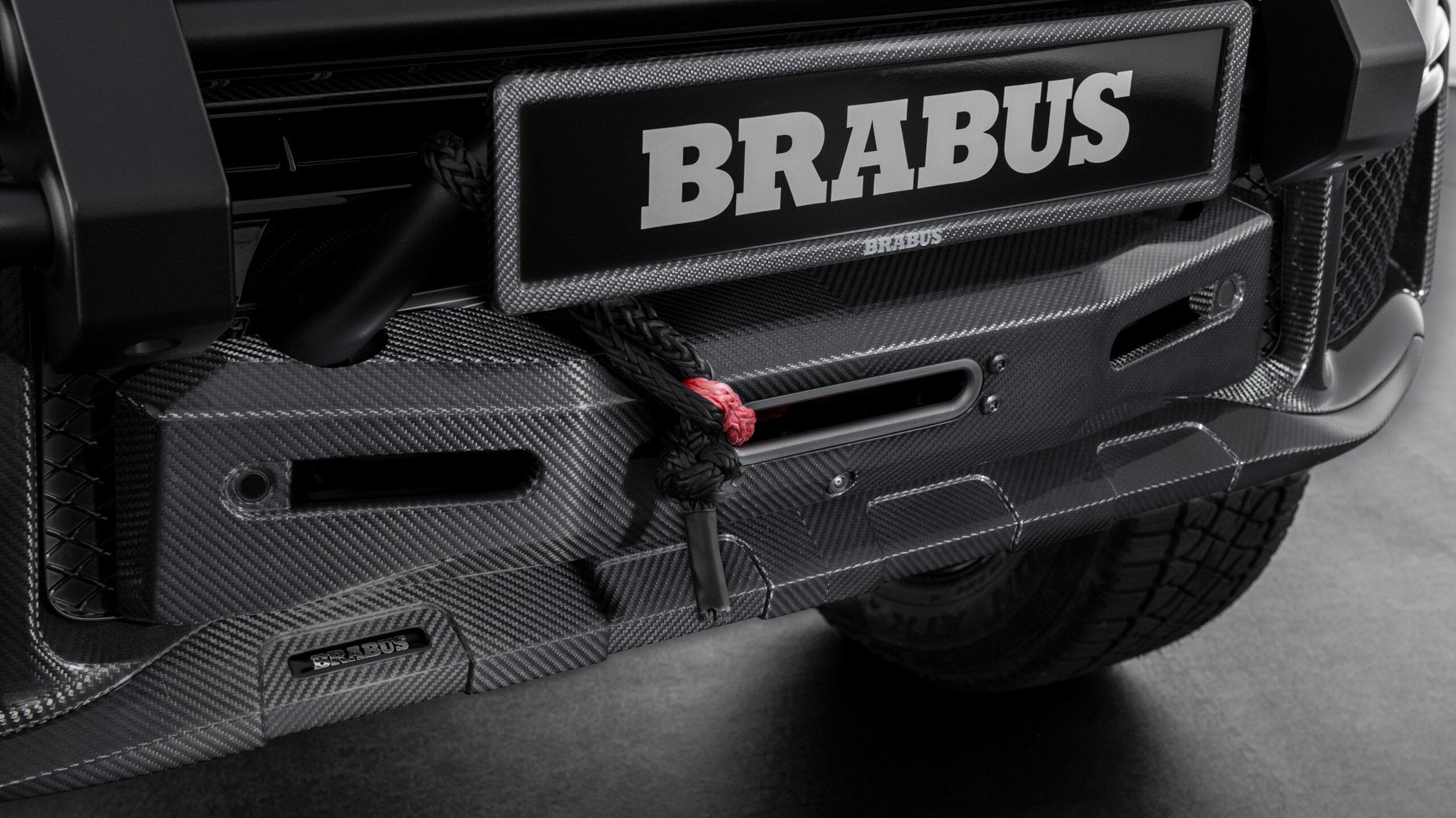 Brabus Carbon Winch for Mercedes-Benz G-Class W465 2024+ - Custom Class