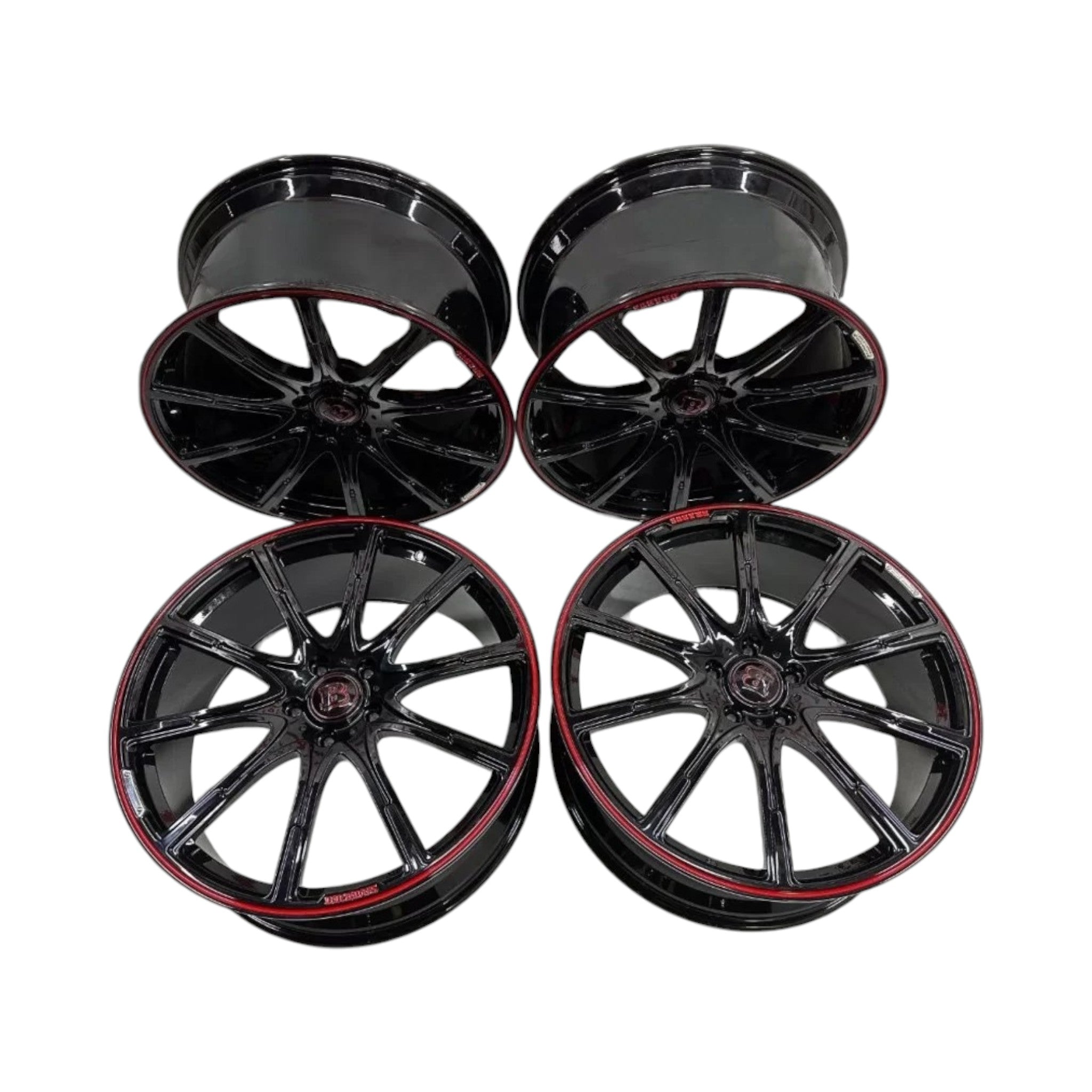 Brabus Monoblock Z r24 Forged Platinum Edition Wheels 4 pcs for Mercedes-Benz W463 W463A - Custom Class