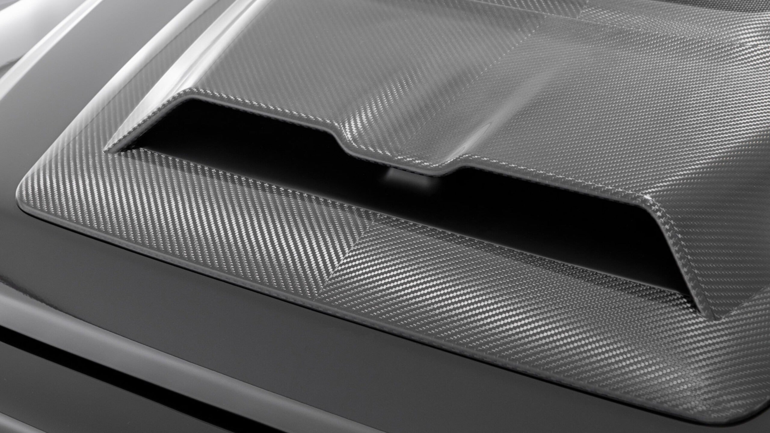 Brabus Carbon Hood Scoop for Mercedes-Benz G-Class W465 (2024+), premium carbon fiber construction.