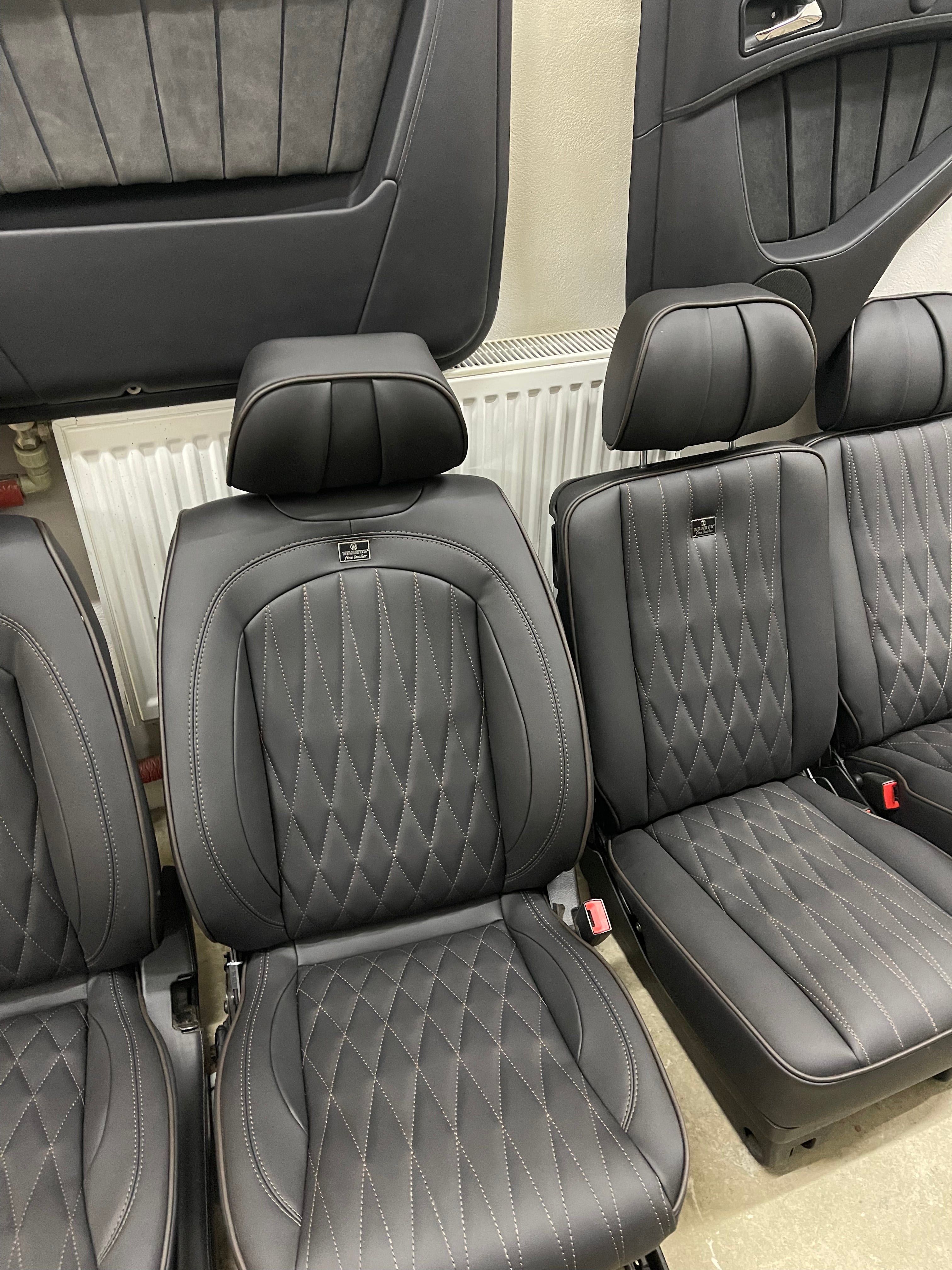 Brabus interior upholstery trim remanufacture for Mercedes Benz W463 G-Class - Custom Class