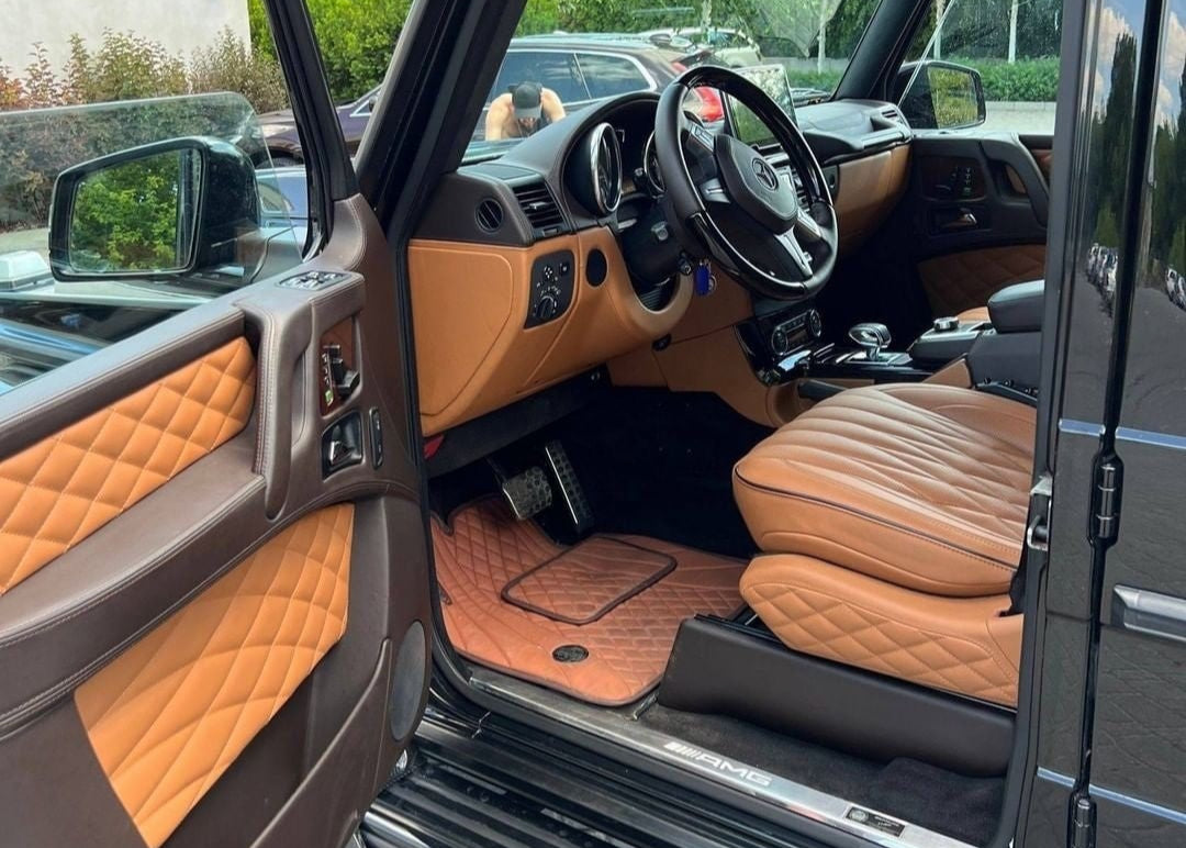 Brabus interior upholstery trim remanufacture for Mercedes Benz W463 G-Class - Custom Class