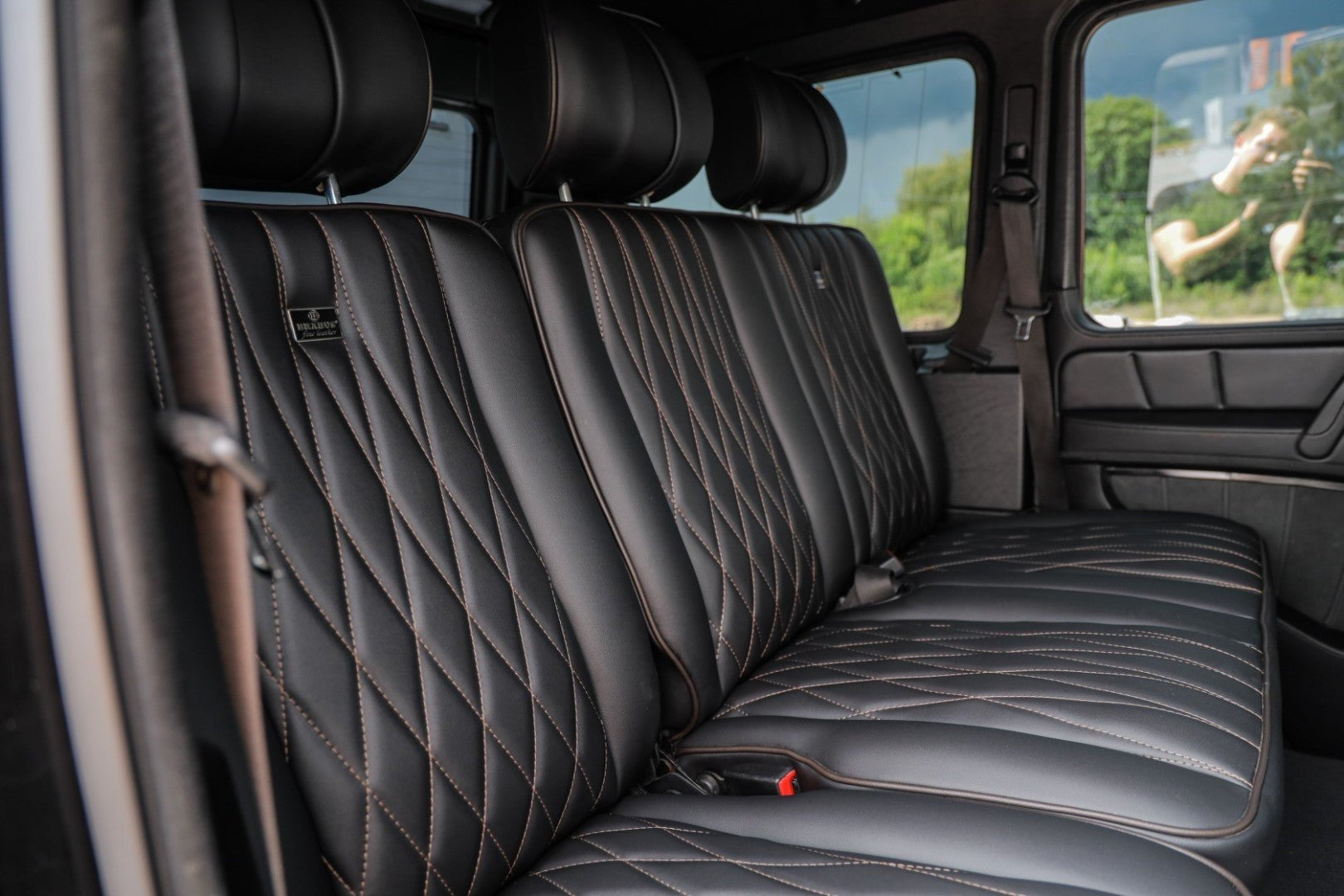 Brabus interior upholstery trim remanufacture for Mercedes Benz W463 G-Class - Custom Class