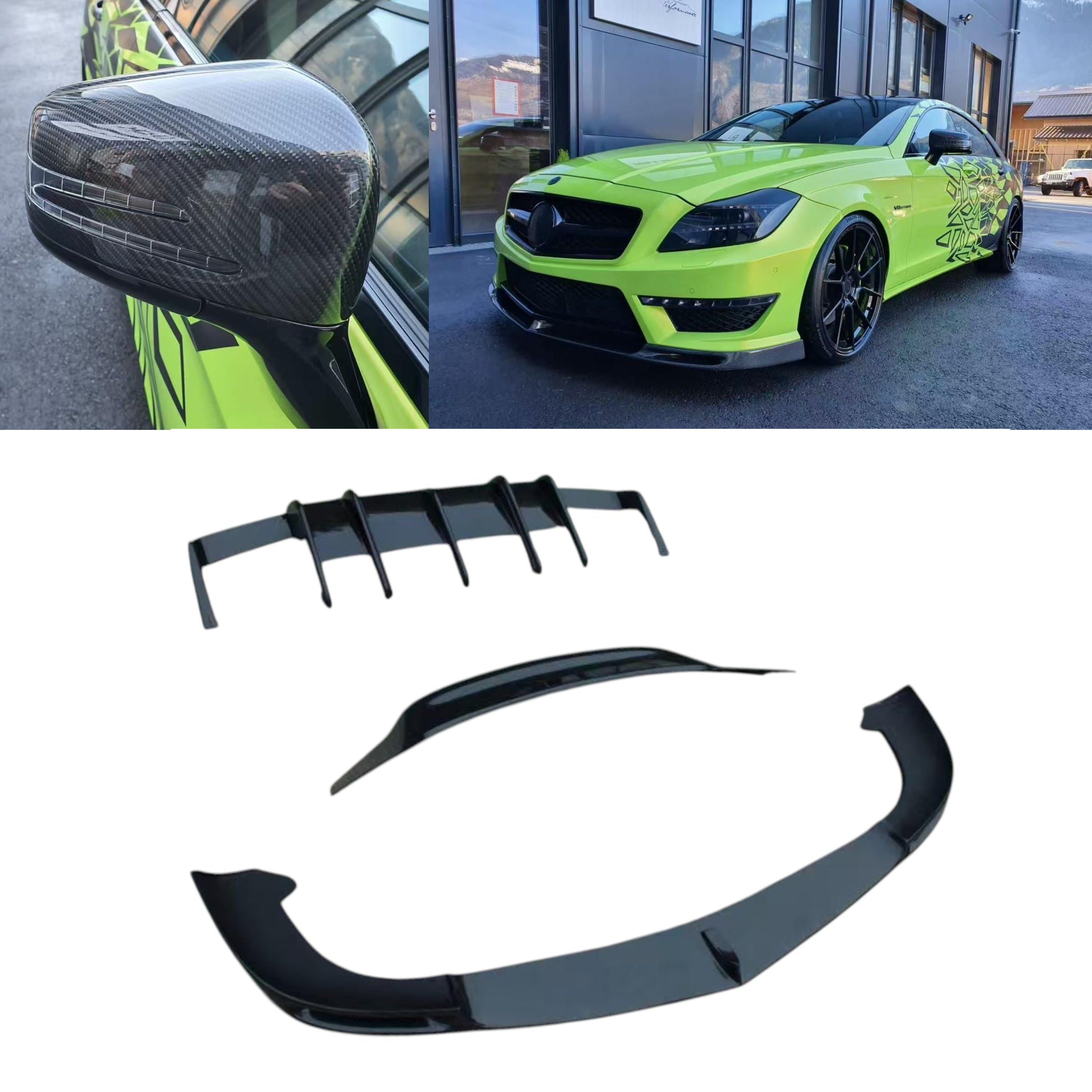 Carbon Body Kit CLS 63 AMG for Mercedes-Benz CLS-Class C218 (2014–2018) - Custom Class