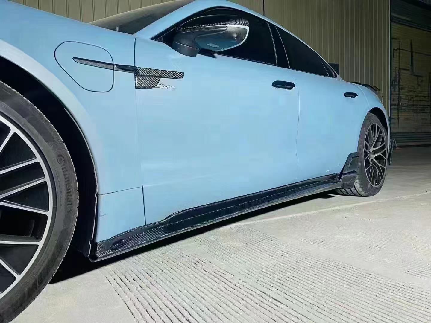 Carbon Body kit Techart style for Porsche Taycan J1 2019-2024