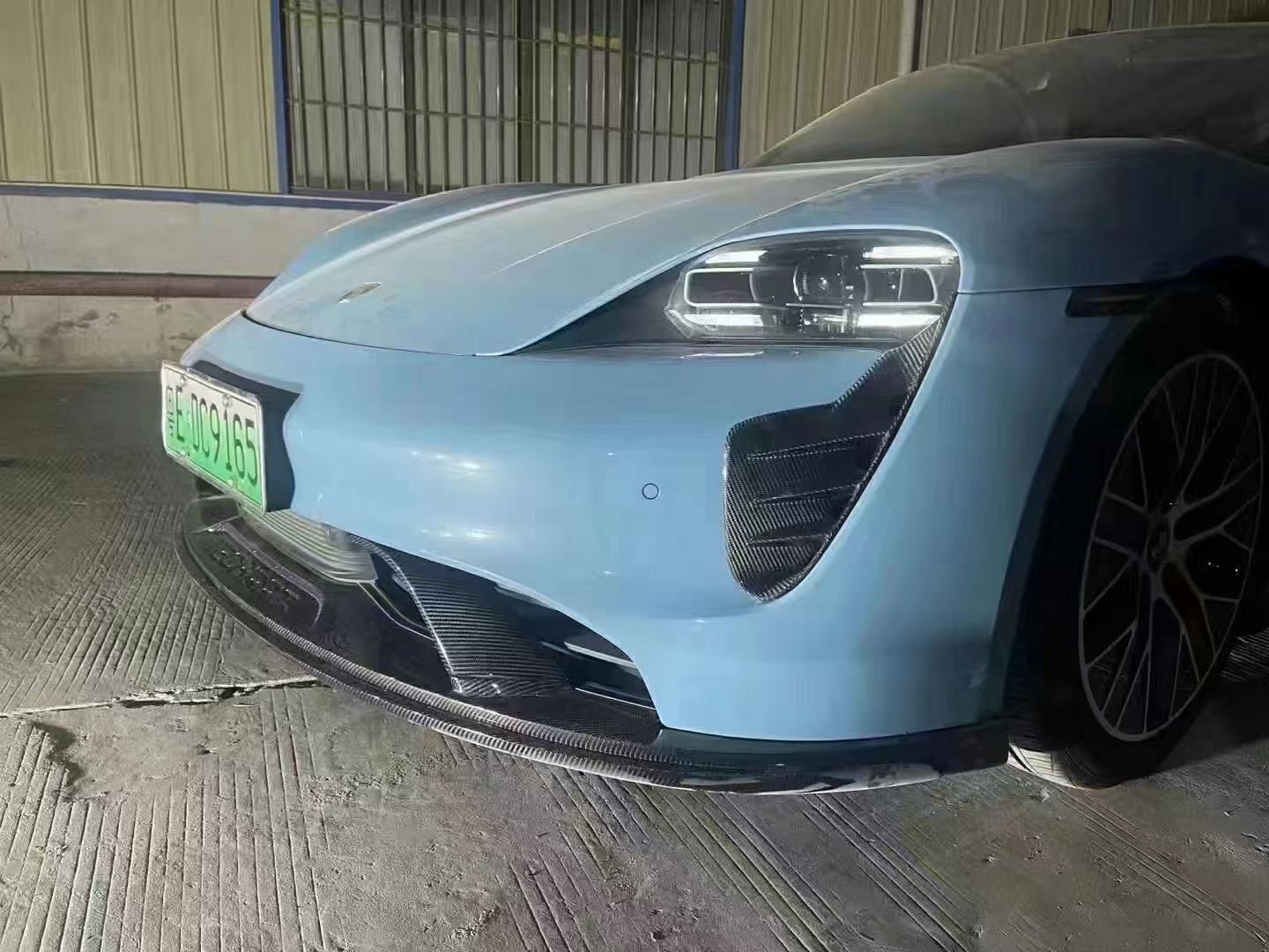 Carbon Fiber Body Kit (Techart Style) for Porsche Taycan J1 (2019–2024)