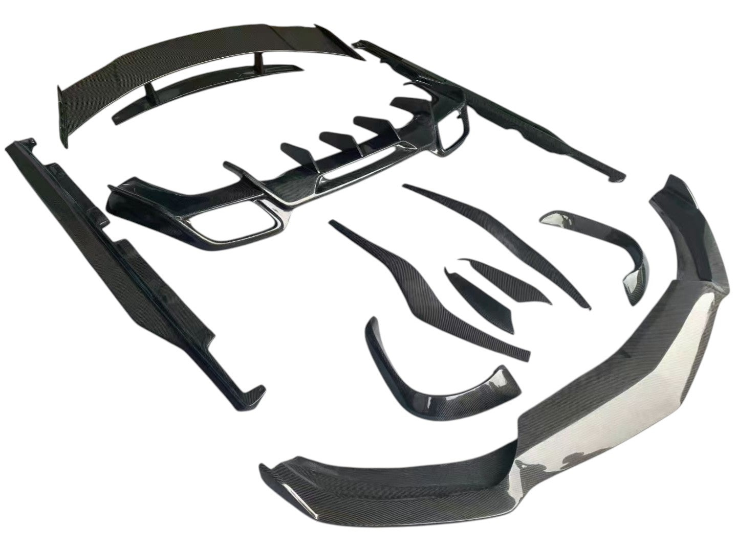 Carbon Fiber Body Kit for Mercedes-Benz AMG GT Coupe C190 (2015–2021)