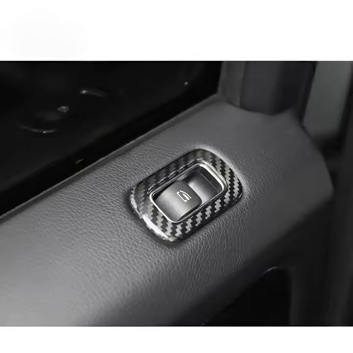 Carbon Glass Lift Switch Frame Trim for Mercedes-Benz W465 G-Class
