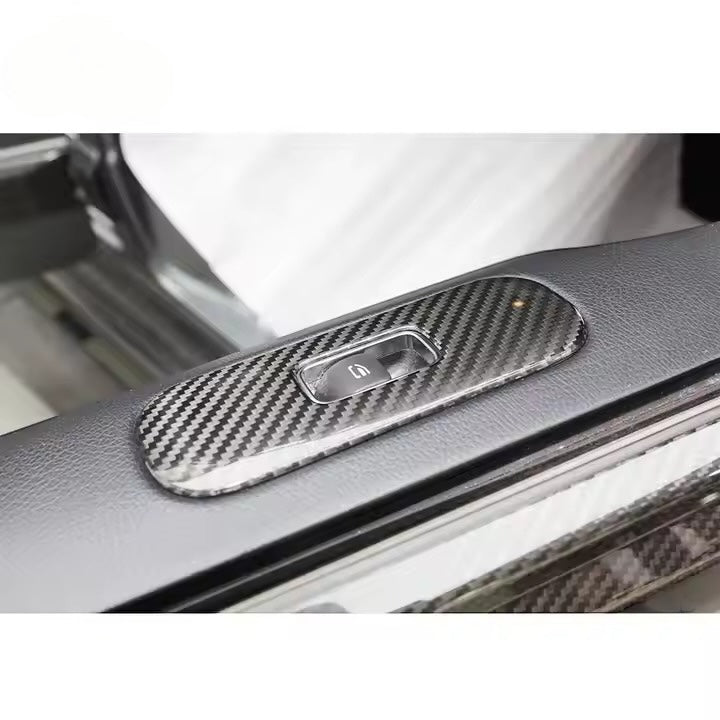 Carbon Glass Lift Switch Frame Trim for Mercedes-Benz G-Class W465 2024+ - Custom Class