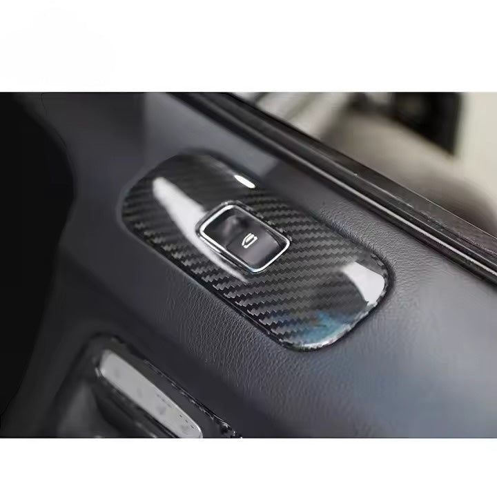 Carbon Glass Lift Switch Frame Trim for Mercedes-Benz W465 G-Class