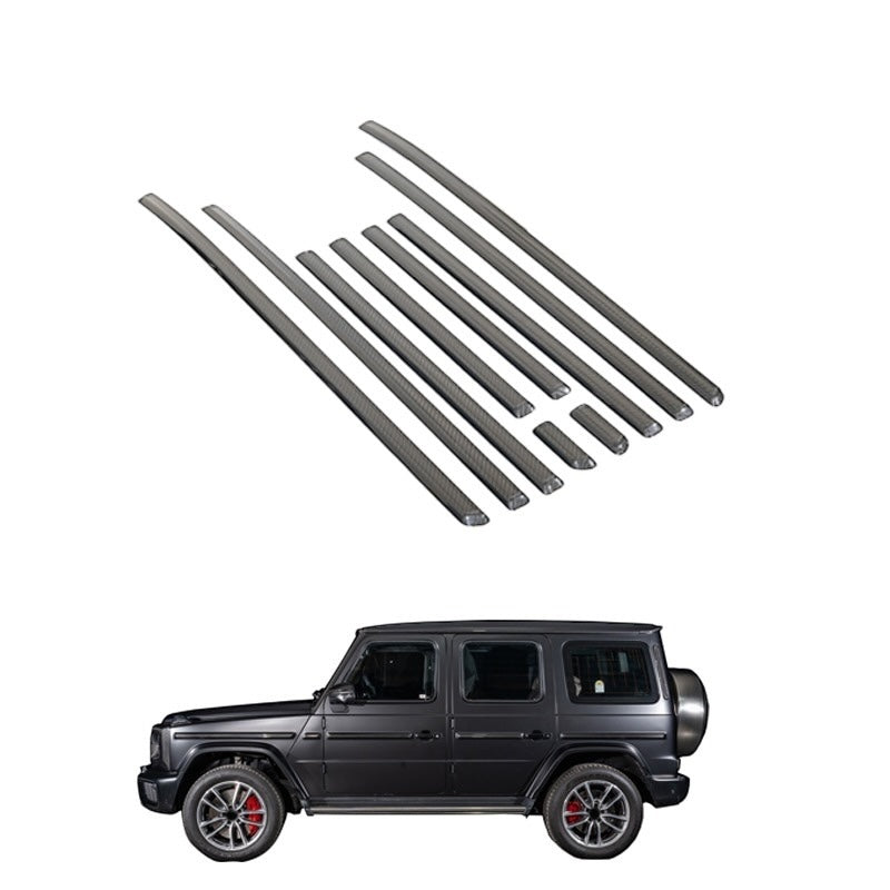 Carbon Moldings Side Strips Trim for Mercedes-Benz G-Class W465 2024+ - Custom Class