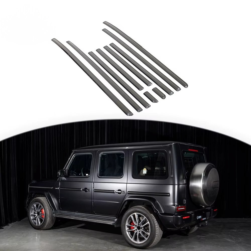 Carbon Moldings Side Strips Trim for Mercedes-Benz W465 G-Class