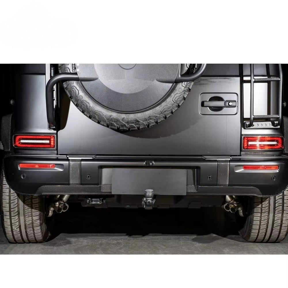 Carbon Rear Back Light Cover Frame for Mercedes-Benz W465 G-Class