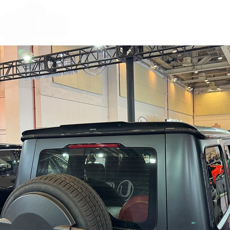 Carbon Rear Spoiler Rowen Style for Mercedes-Benz W465 G-Class - Custom Class